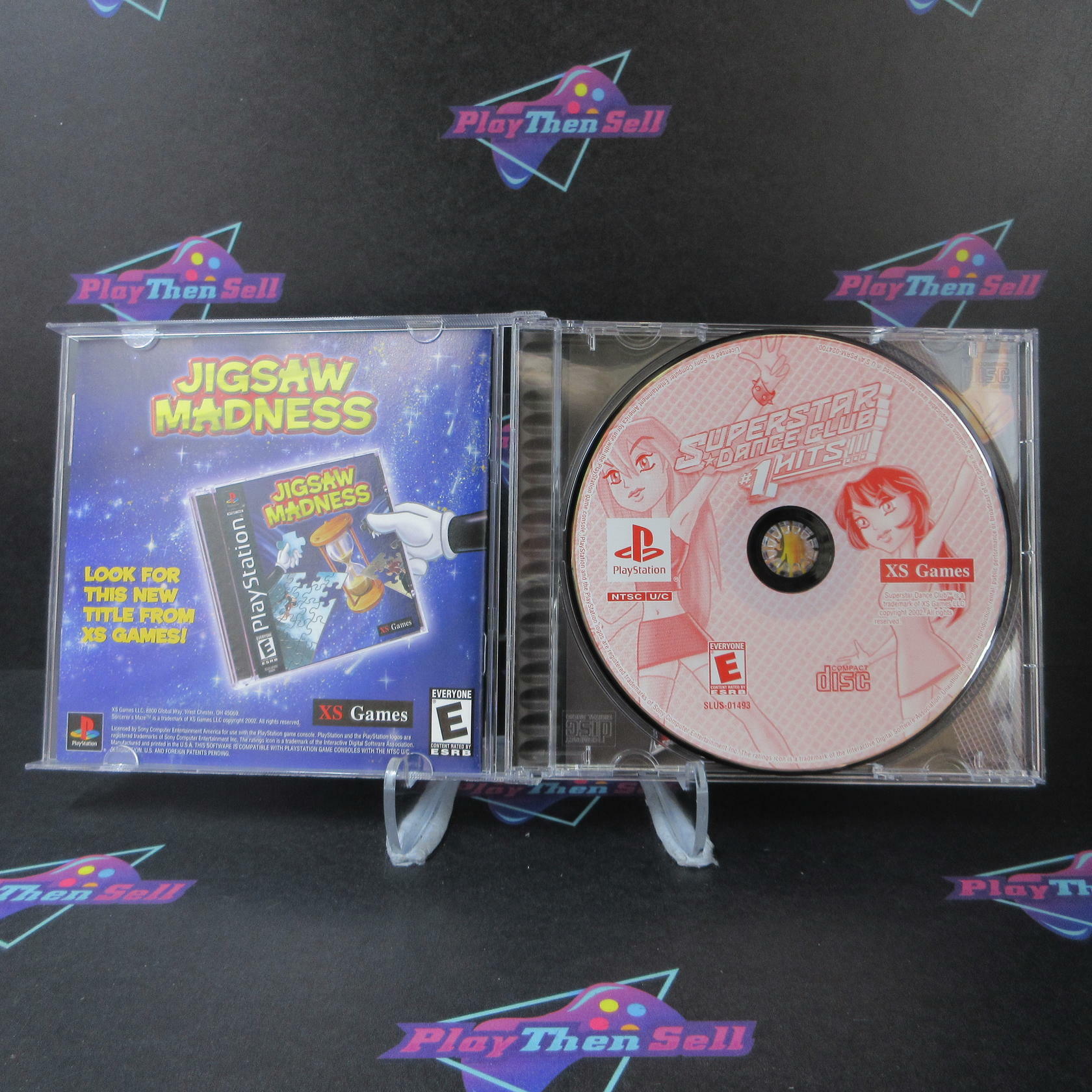 Superstar Dance Club #1 Hits PS1 PlayStation 1 - Like New