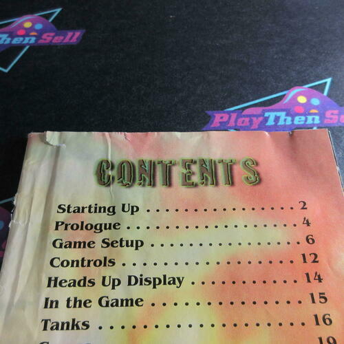 BattleTanx Global Assault + Reg Card PS1 PlayStation 1 MD Complete - Very Good