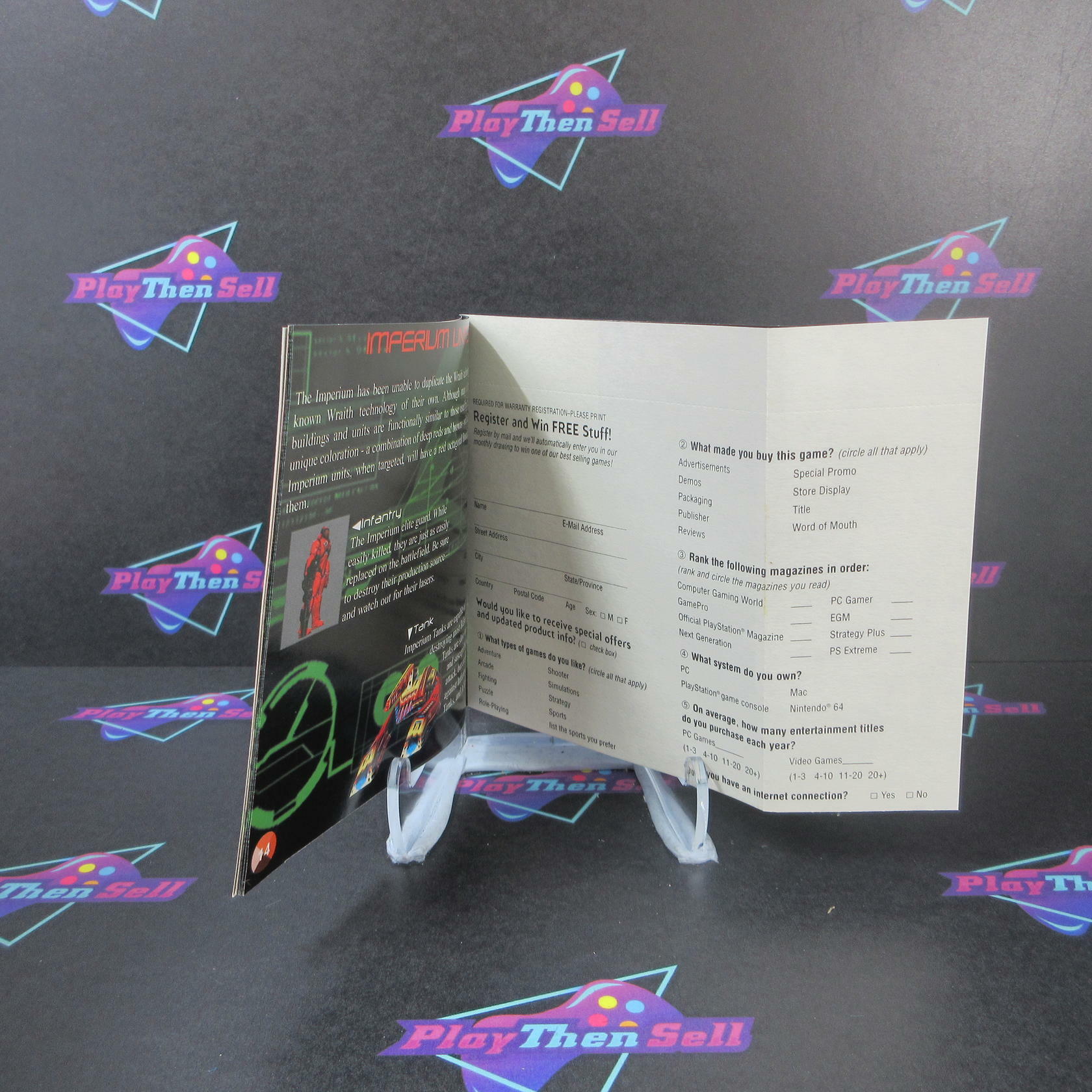 Uprising X PS1 PlayStation 1 + Reg Card - Like New