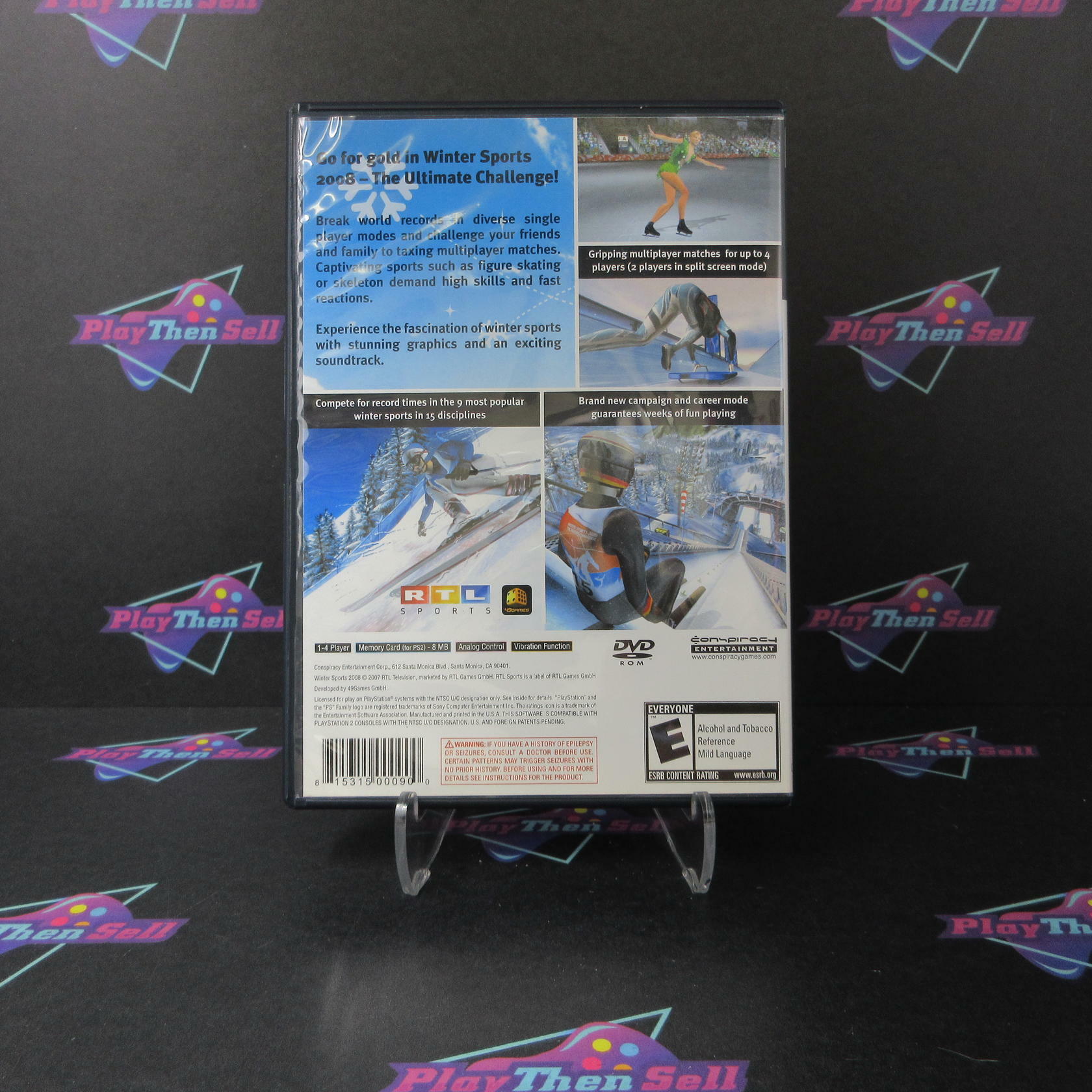 Winter Sports 2008 The Ultimate Challenge PS2 PlayStation 2 - Very Good