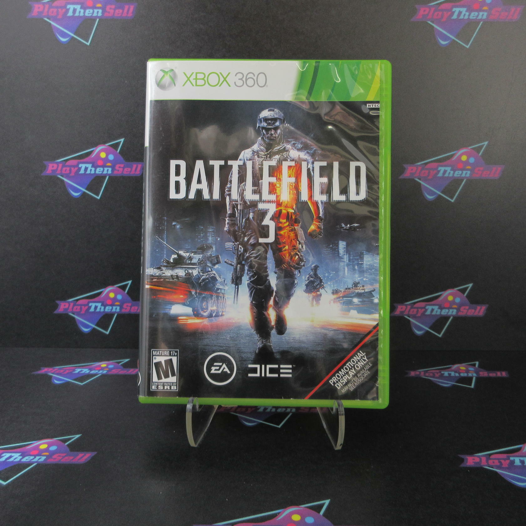 Battlefield 3 Xbox 360 Promotional Art / AD/NM - Very Good
