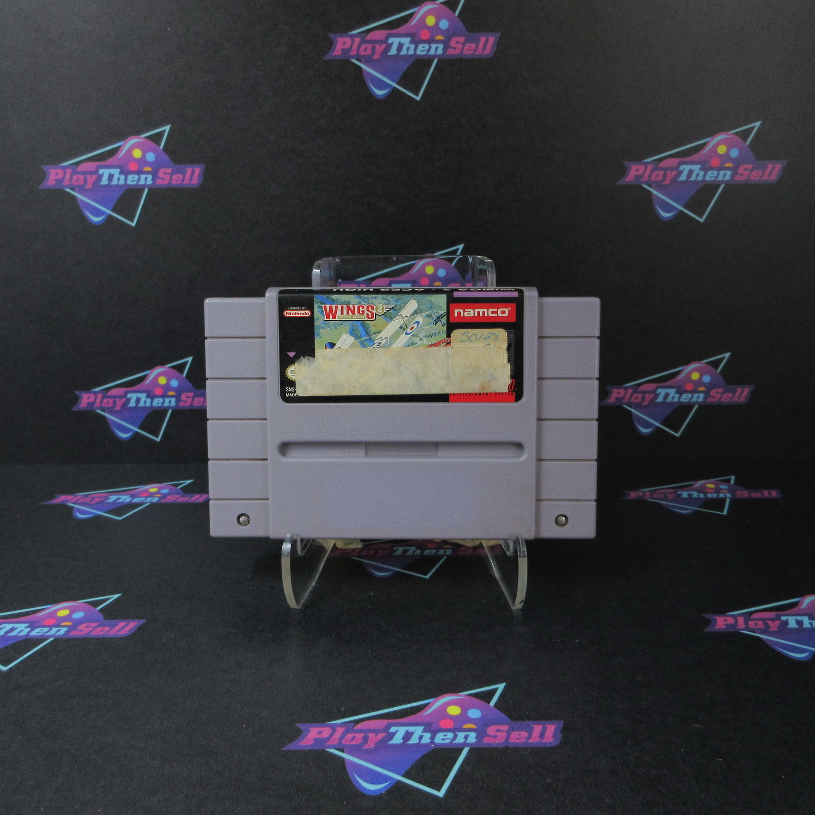 Wings 2 Aces High Super Nintendo SNES Cart Only AD Authentic / Tested - Very Good