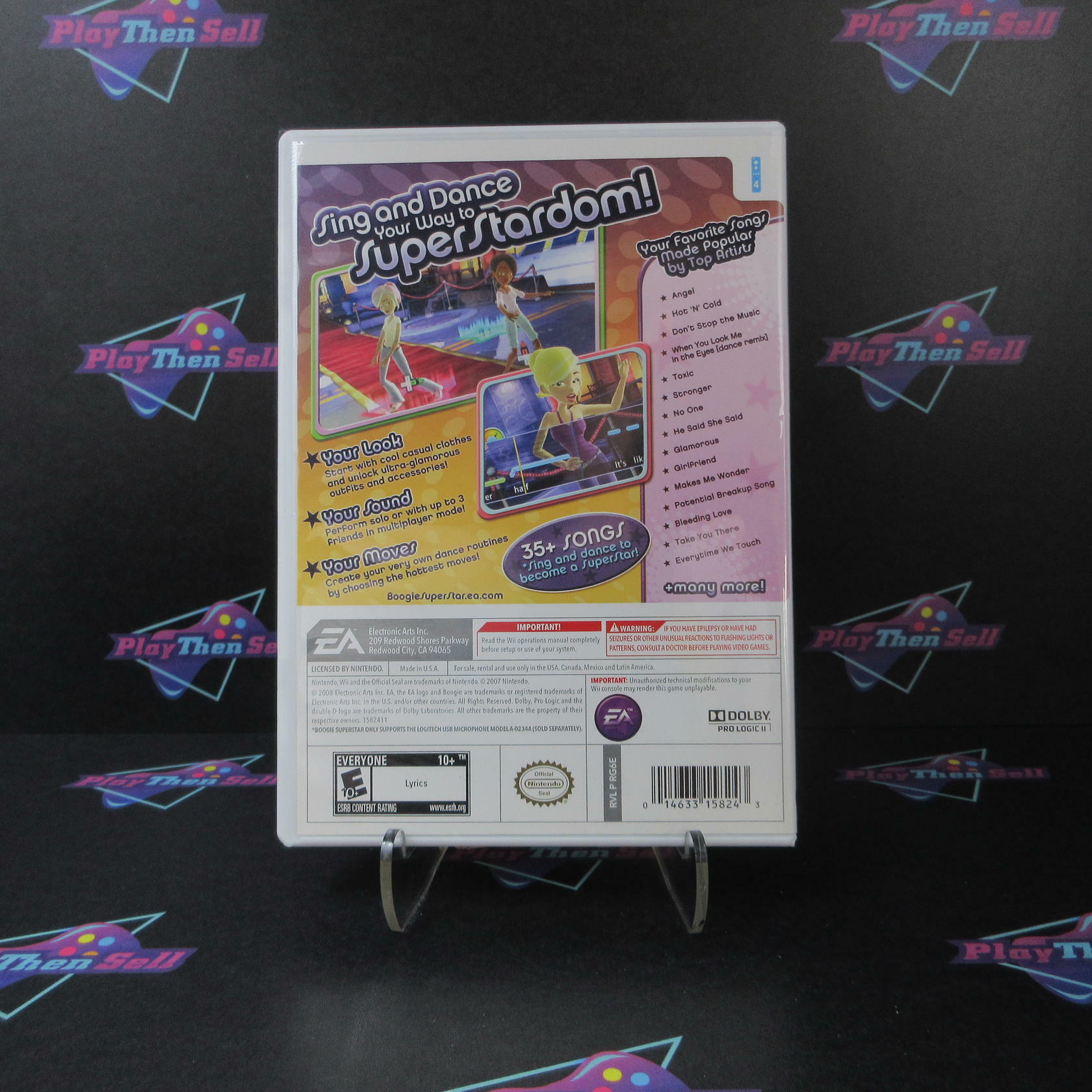 Boogie Superstar Software Only Nintendo Wii - Like New