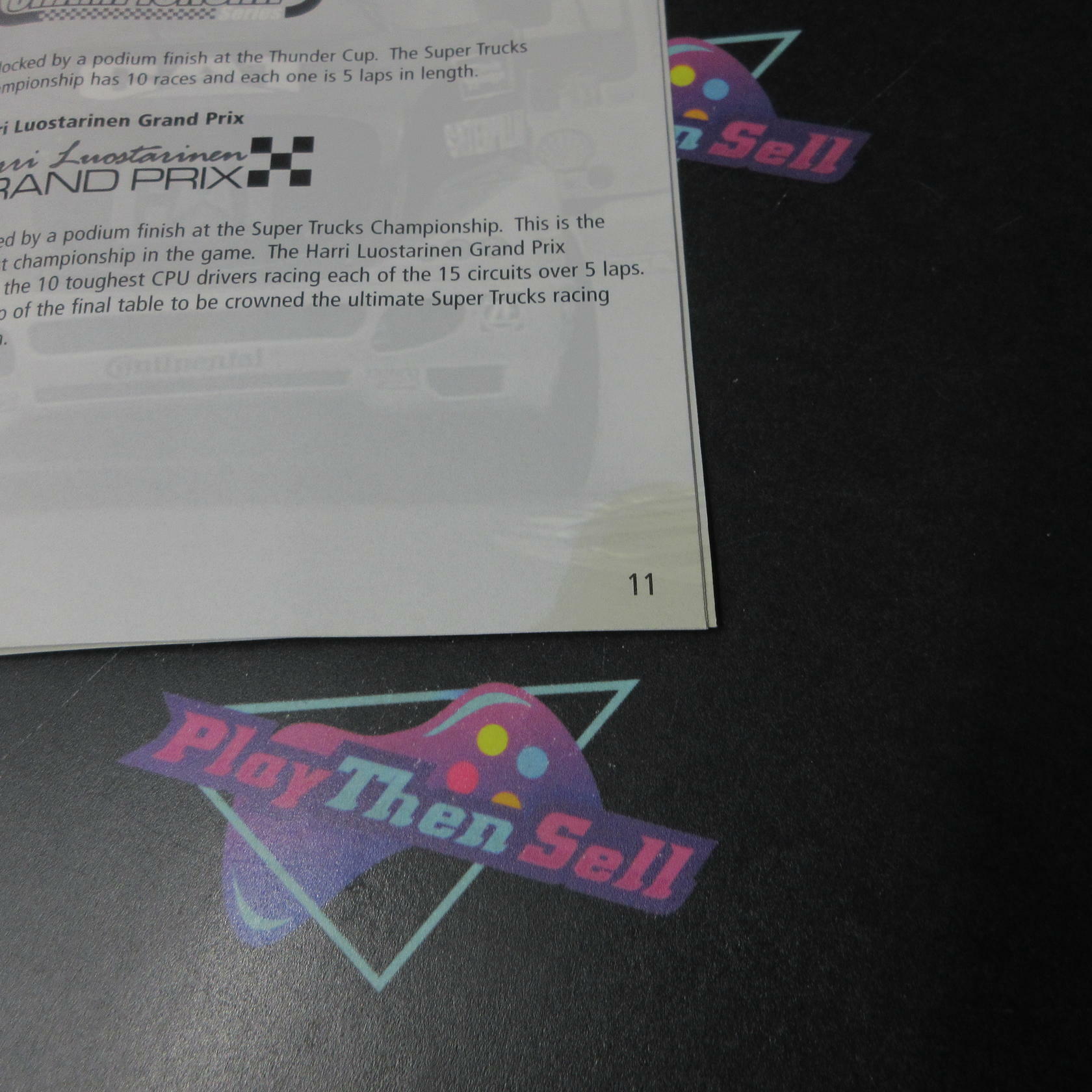 Super Trucks Racing PS2 PlayStation 2 MD Complete - Very Good