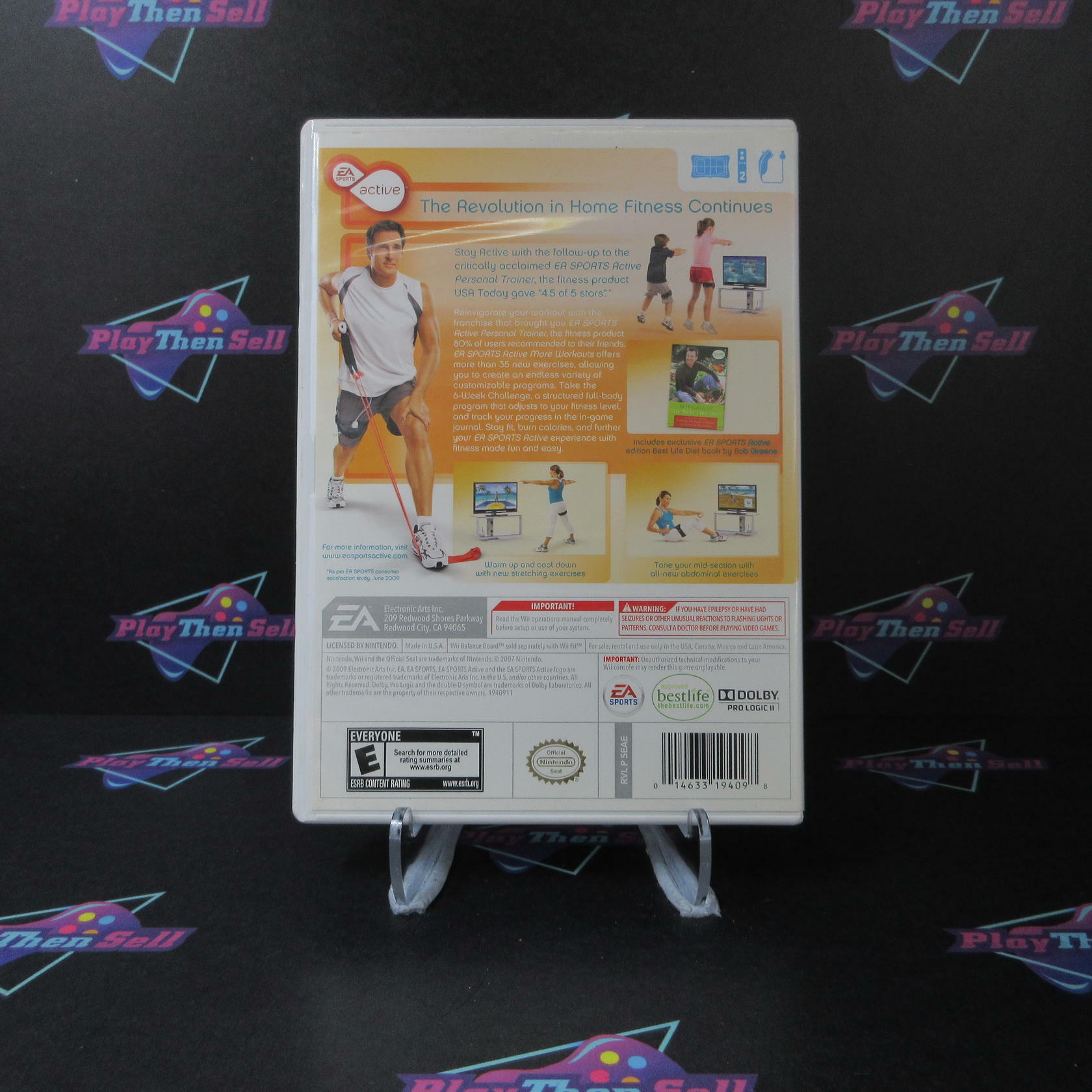 EA Sports Active More Workouts Nintendo WiI - Very Good