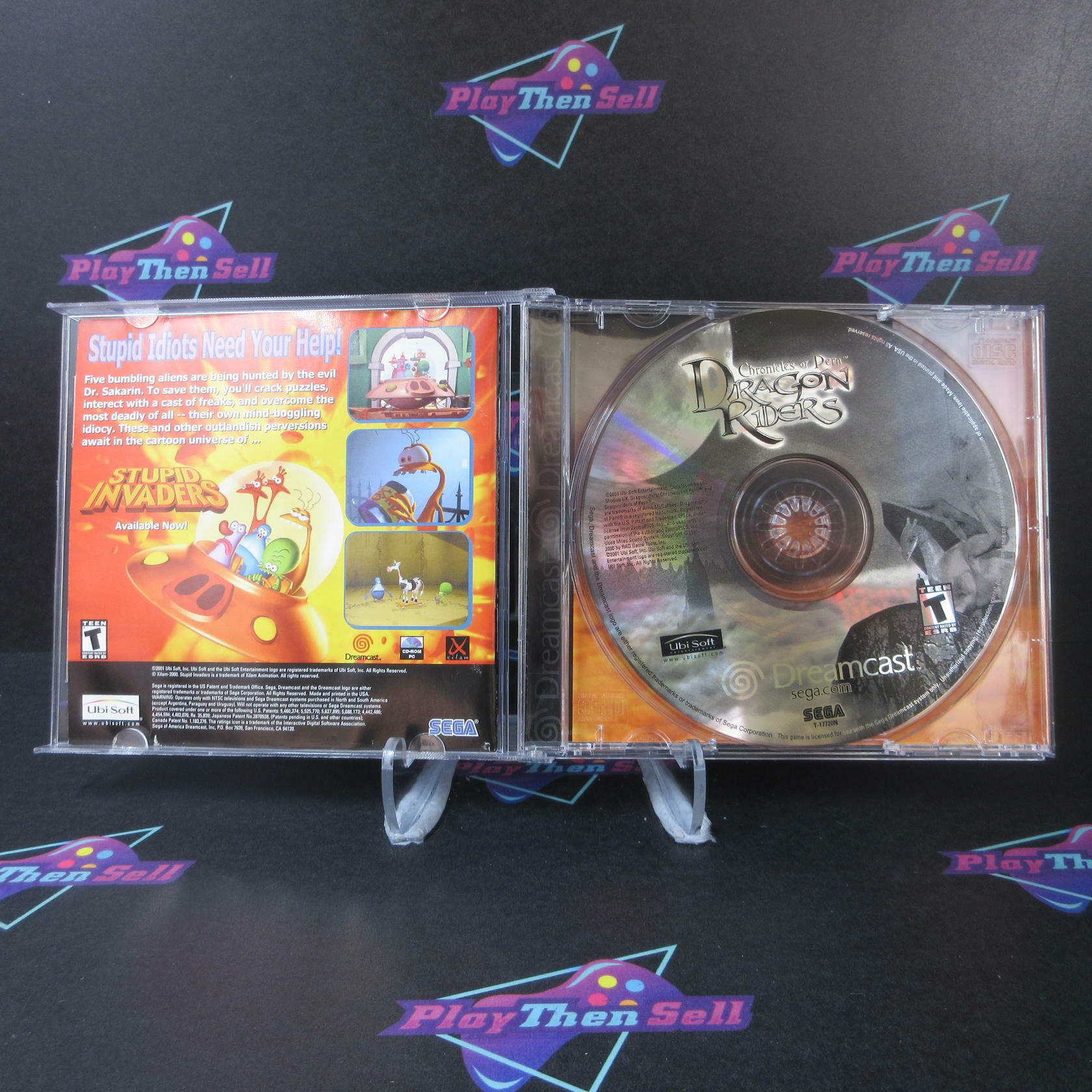 Dragon Riders Chronicles Of Pern + Reg Card Sega Dreamcast MD Complete CIB - Very Good