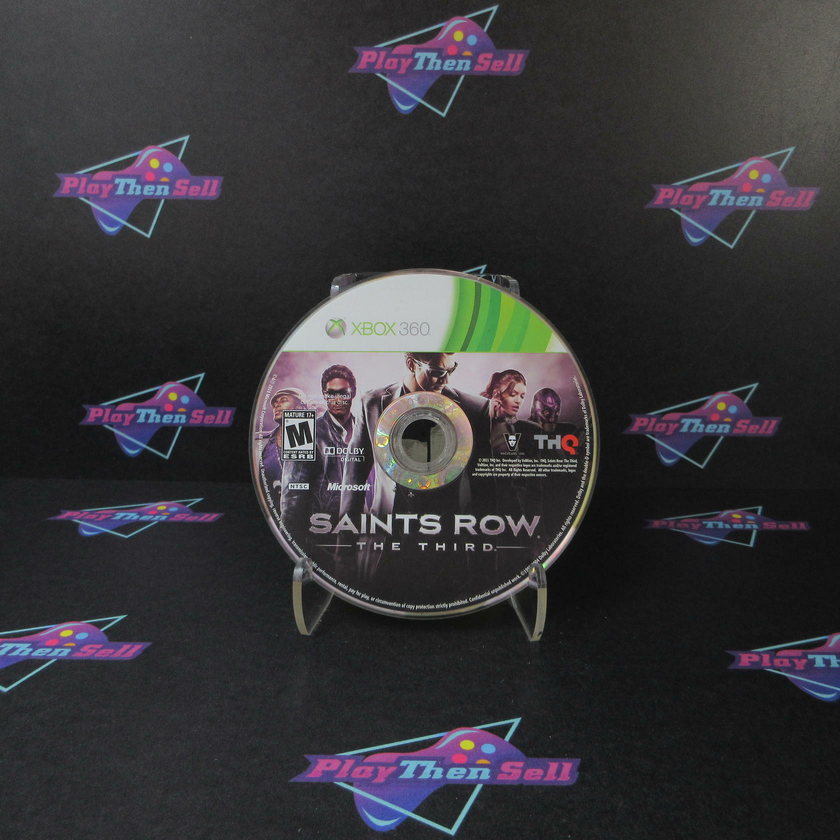Saints Row The Third Xbox 360 Disc Only - Very Good