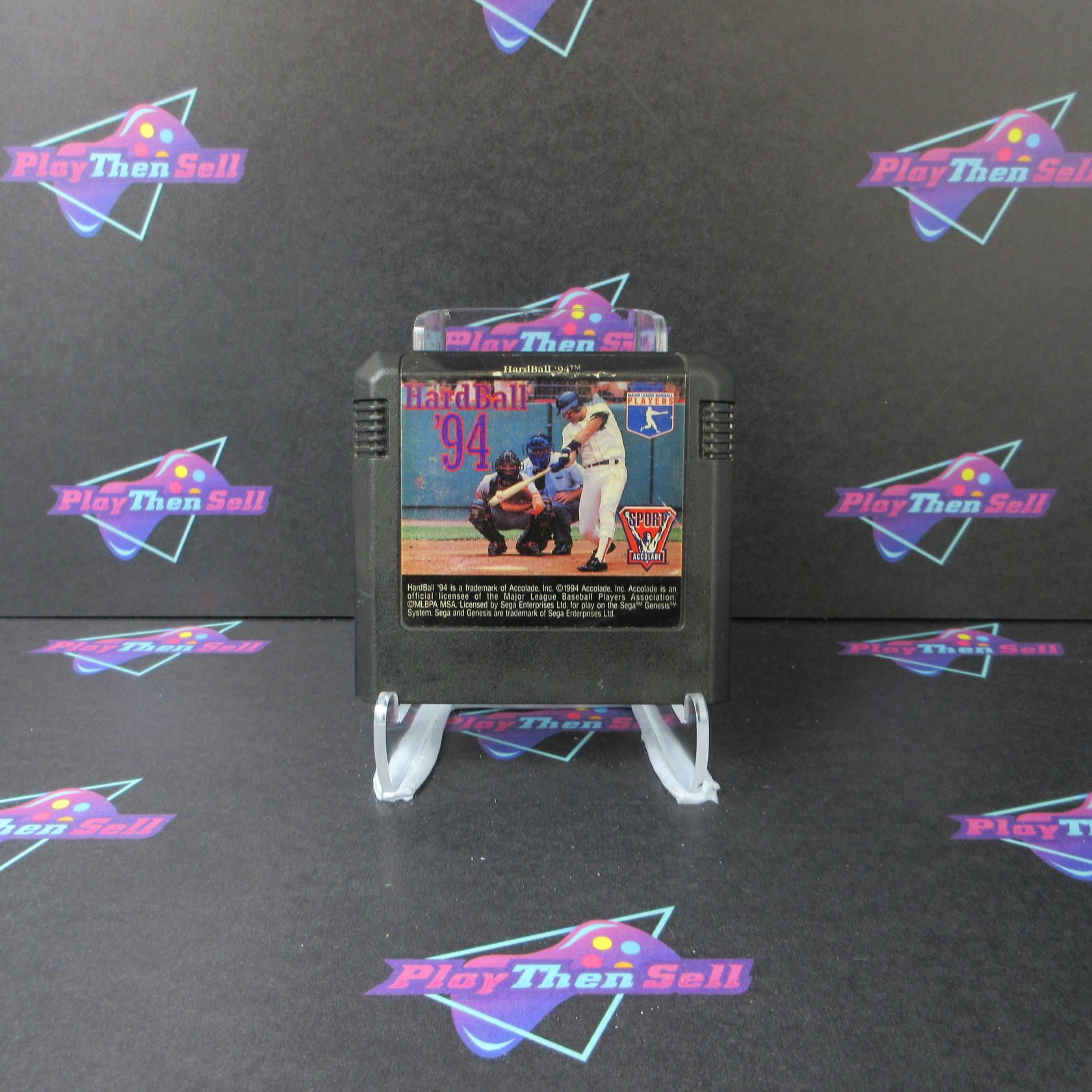 HardBall 94 Sega Genesis Cartridge Only AD Authentic / Tested - Very Good