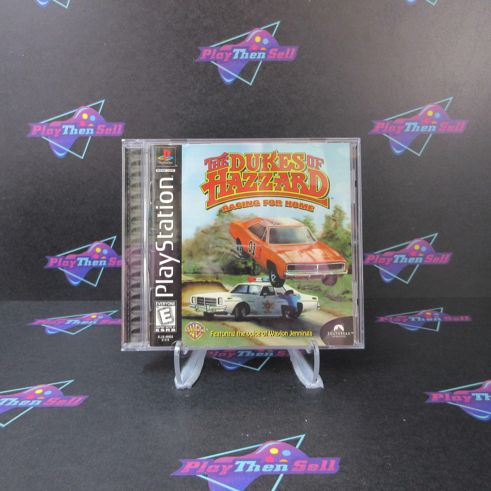 Dukes of Hazzard Racing for Home PS1 PlayStation 1 + Reg Card - Like New