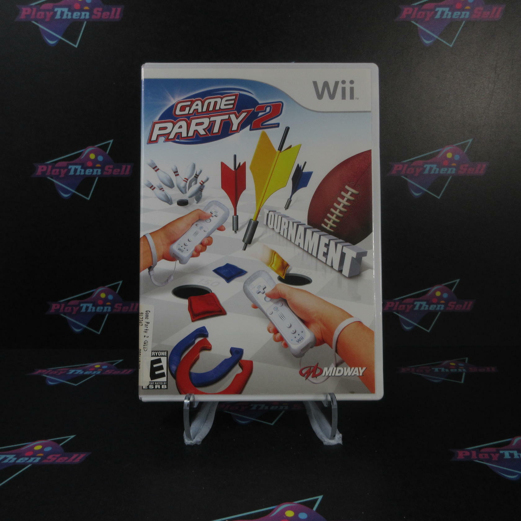 Game Party 2 Nintendo Wii AD Complete CIB - Very Good