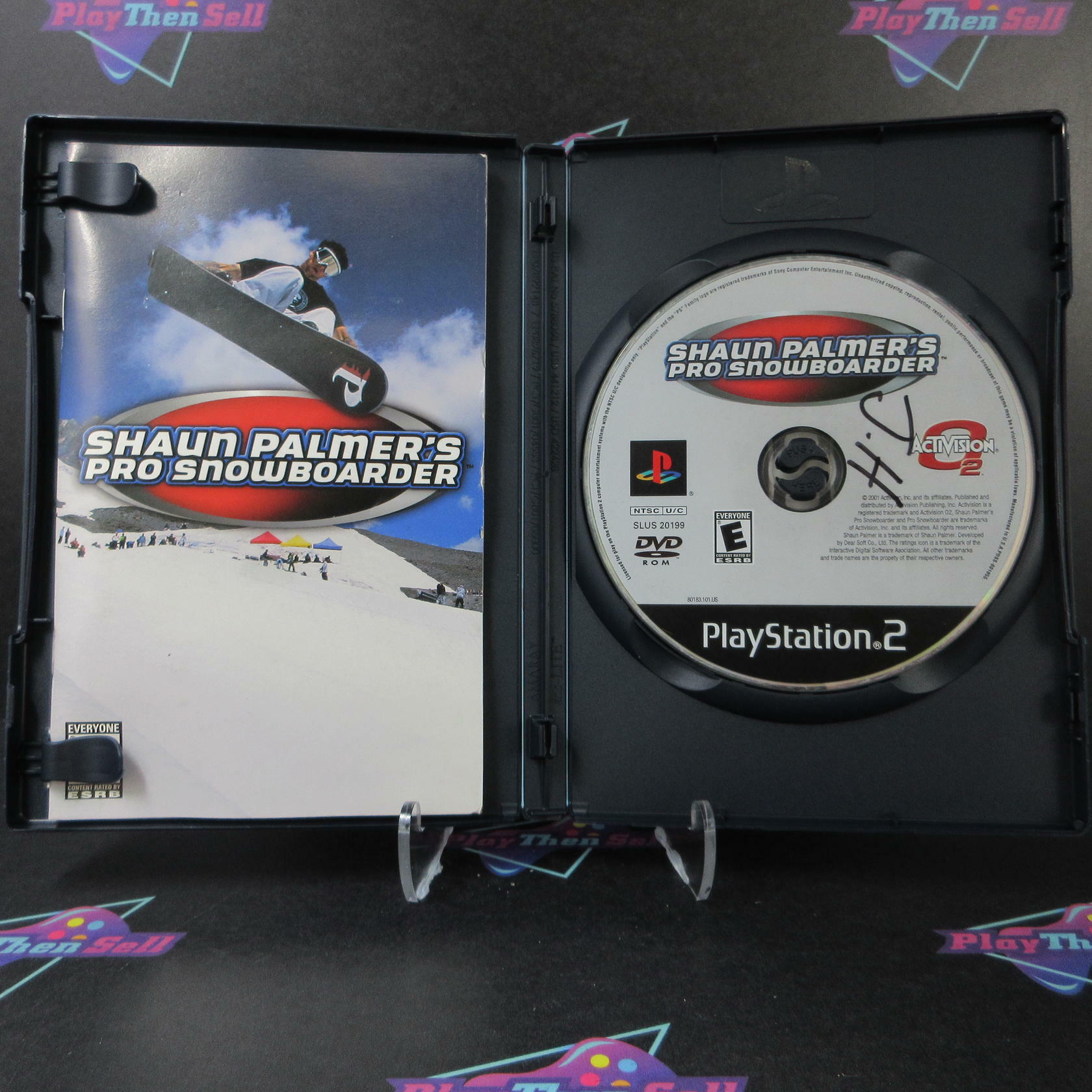 Shaun Palmer's Pro Snowboarder + Reg Card PS2 PlayStation 2 DD Complete CIB - Very Good