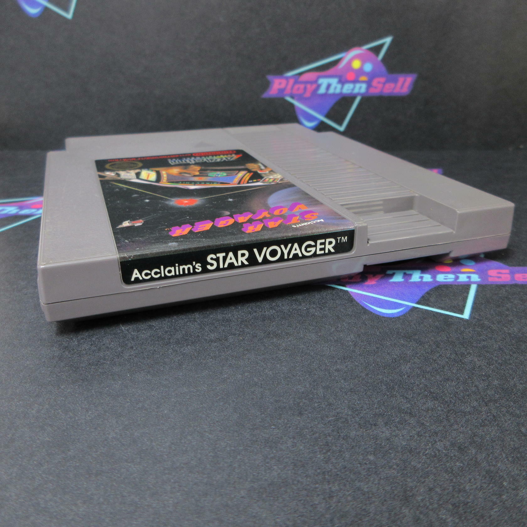 Star Voyager Nintendo NES Cartridge Only Authentic / Tested - Very Good