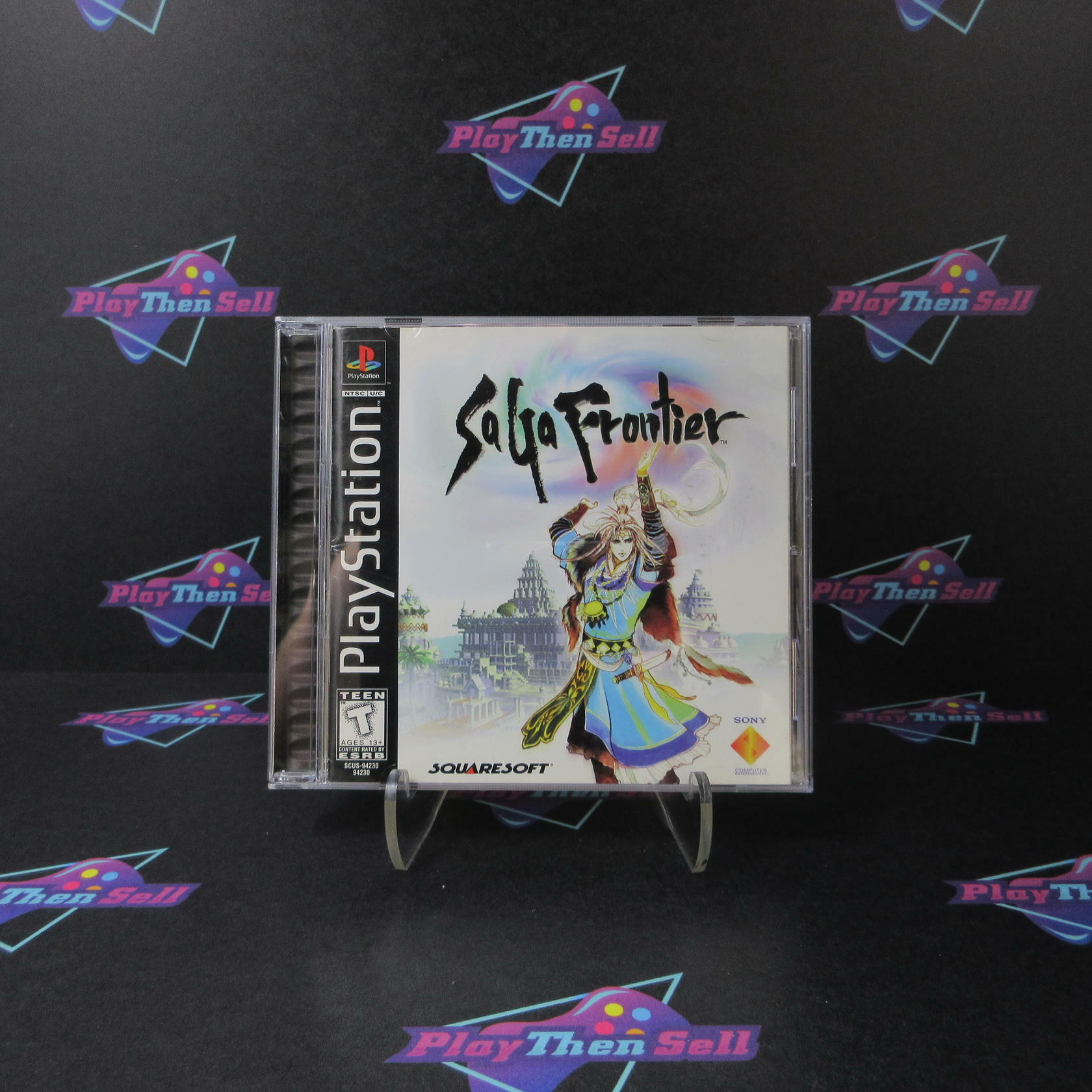 Saga Frontier PS1 PlayStation 1 + Reg Card - Like New