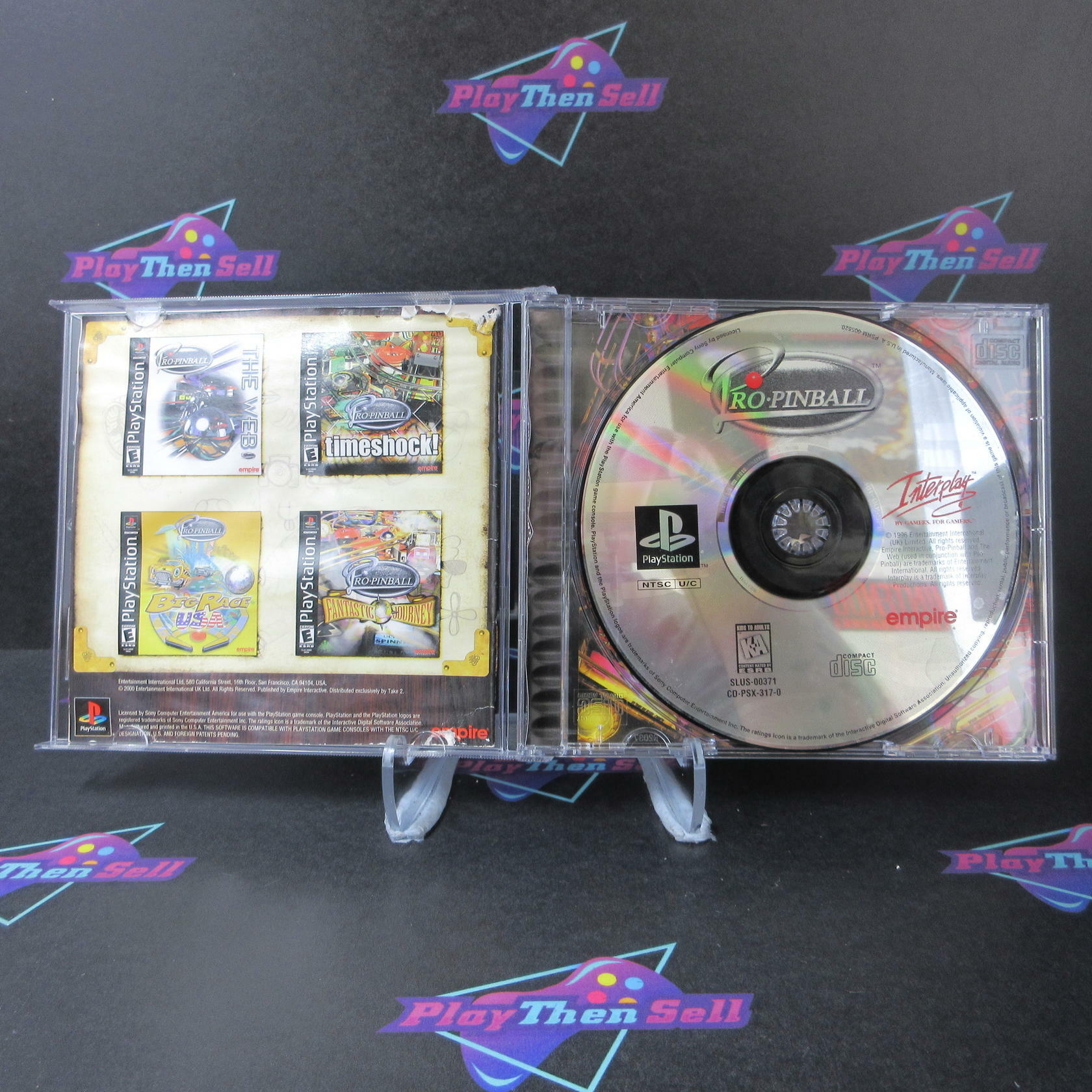 Pro Pinball Fantastic Journey PS1 PlayStation 1 AD/MD Complete CIB - Very Good