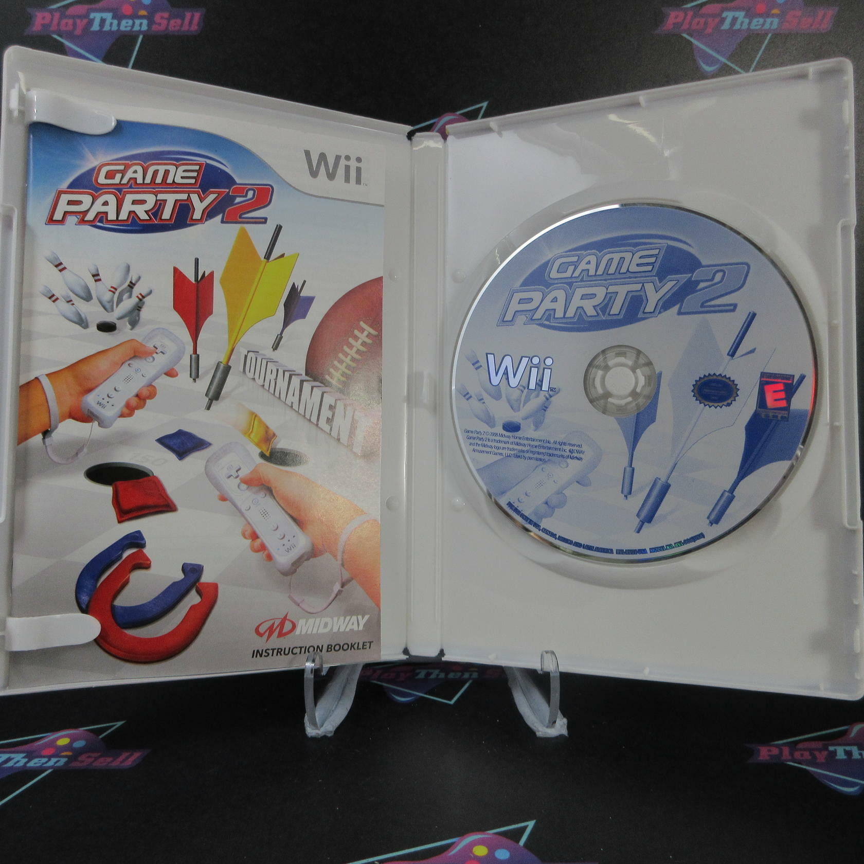 Game Party 2 Nintendo Wii AD Complete CIB - Very Good