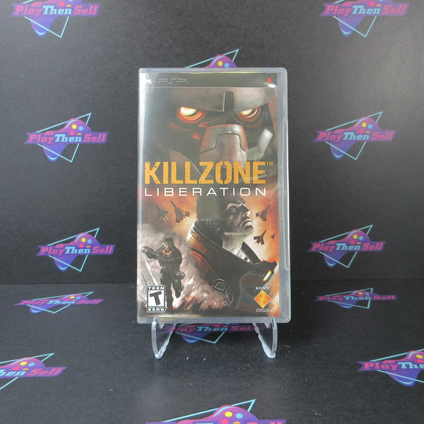 Killzone Liberation Sony PSP Clear UMD + Reg Card - Like New