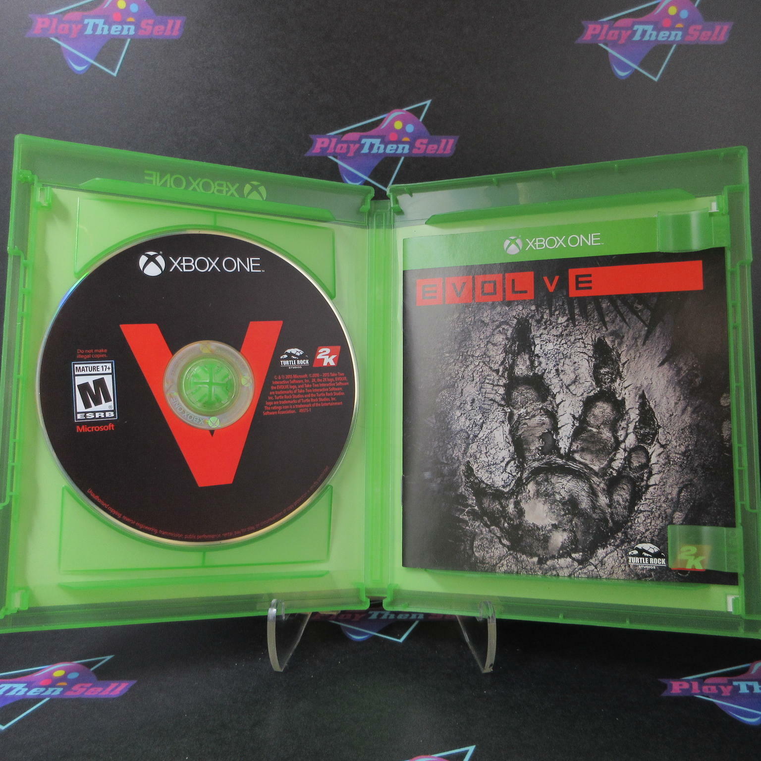 Evolve + Sleeve Xbox One AD - Very Good