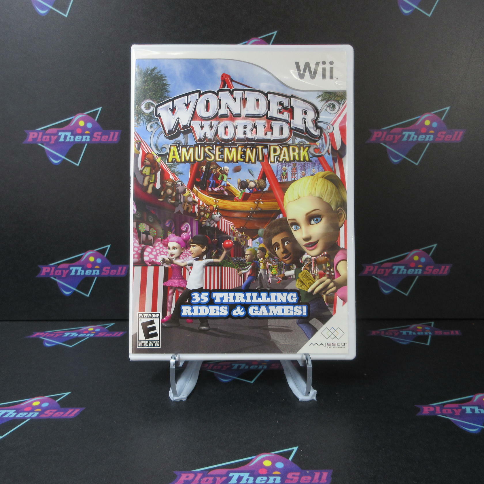 Wonder World Amusement Park Nintendo Wii - Very Good