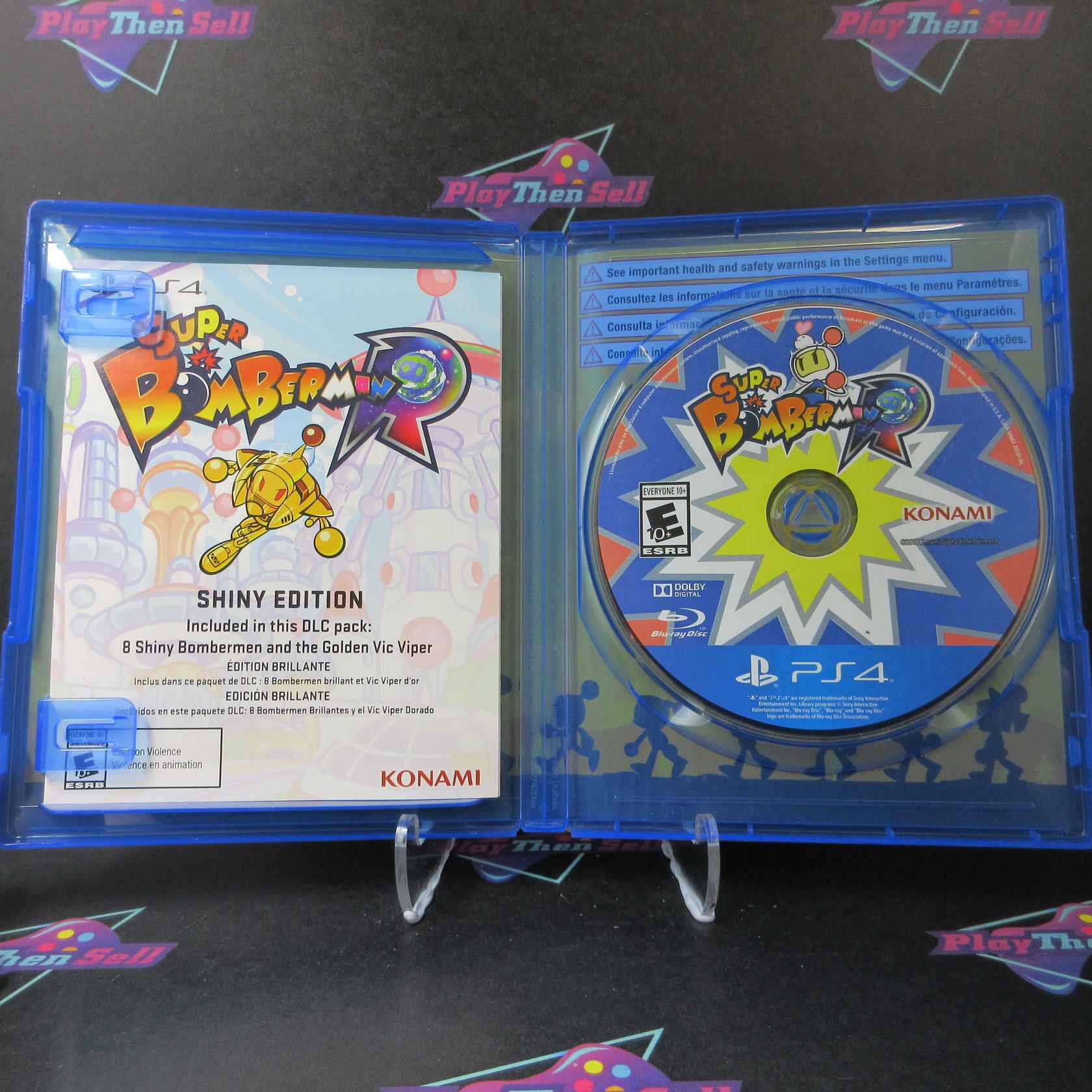 Super Bomberman R Shiny Edition PS4 PlayStation 4 - Like New
