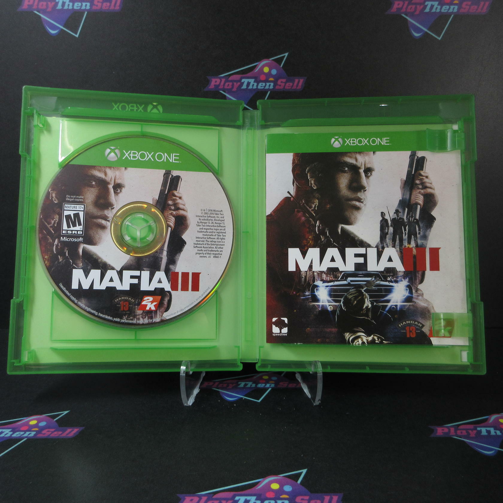Mafia III Xbox One + Poster - Like New