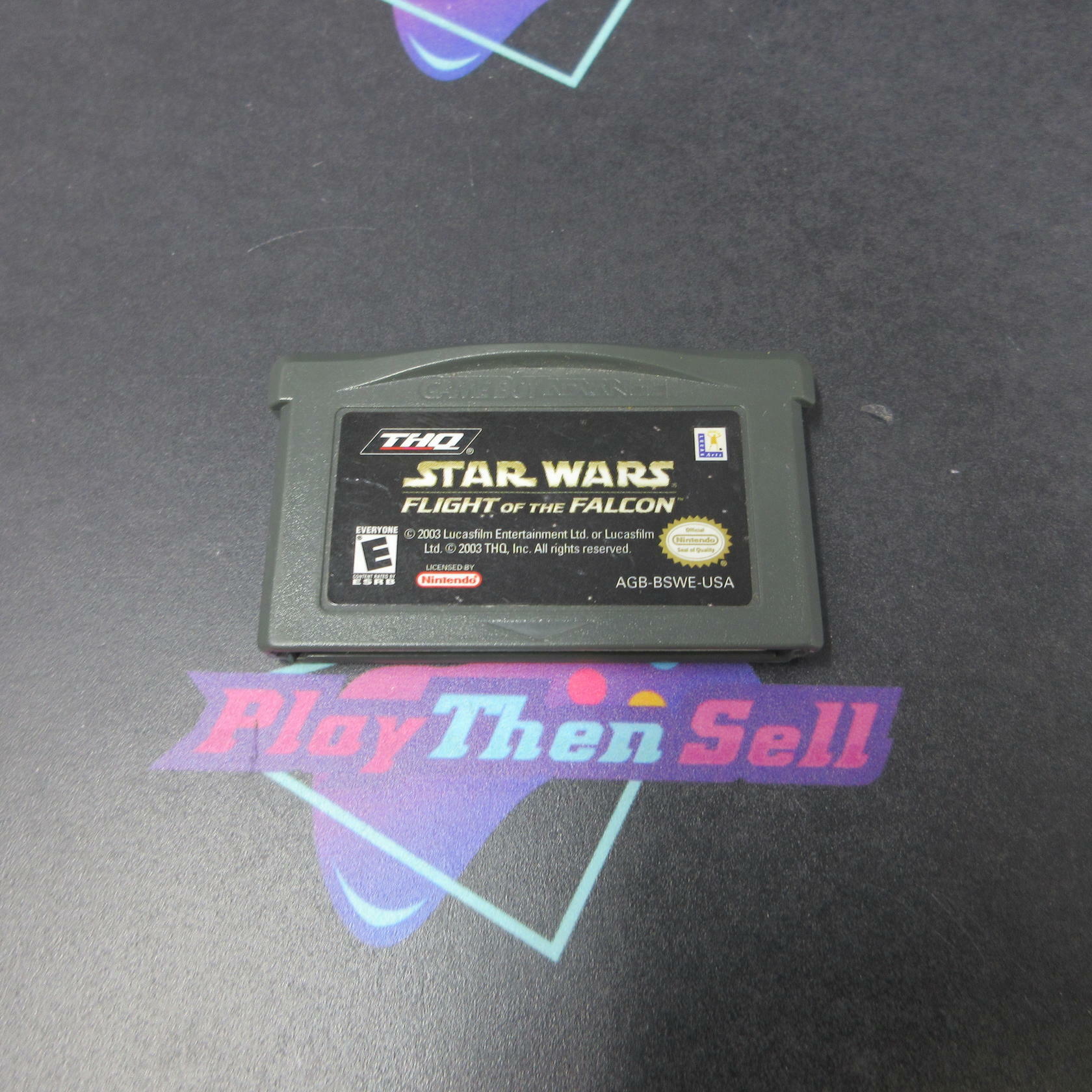 Star Wars Flight of the Falcon Gameboy Advance Cartridge Only Tested - Very Good