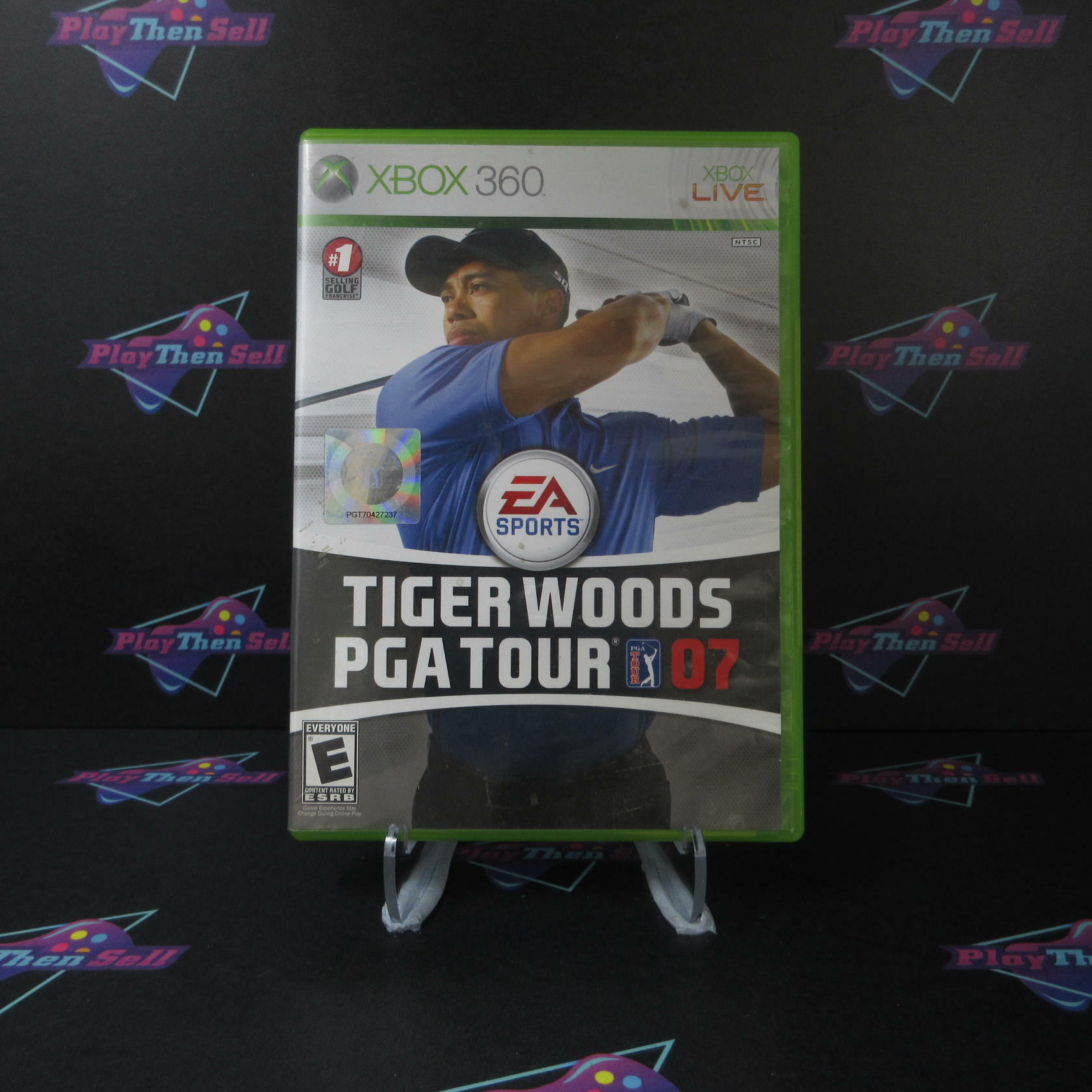 Tiger Woods PGA Tour 07 Xbox 360 MD Complete CIB - Very Good