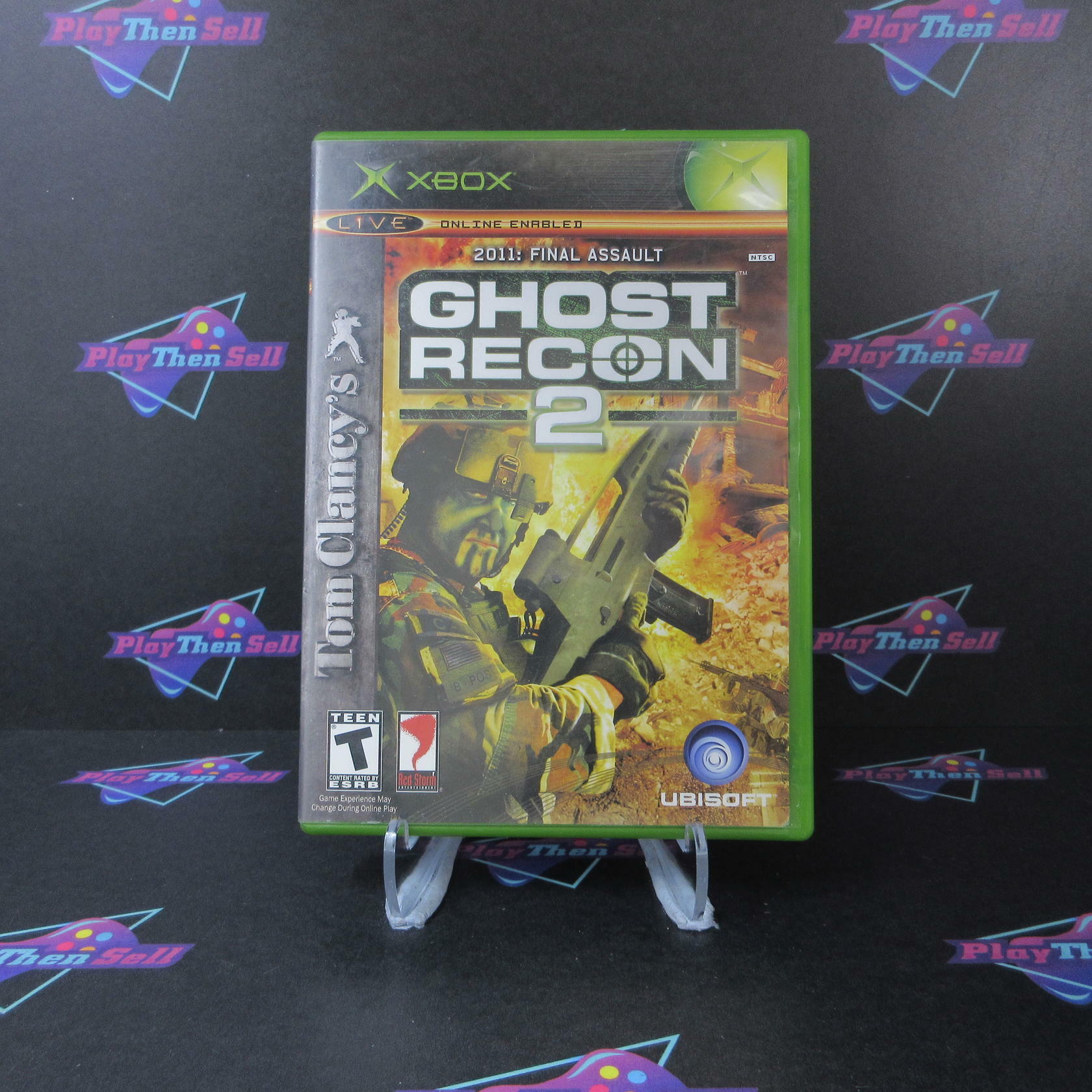 Tom Clancy's Ghost Recon 2 2011 Final Assault + Reg Card Xbox AD Complete CIB - Very Good