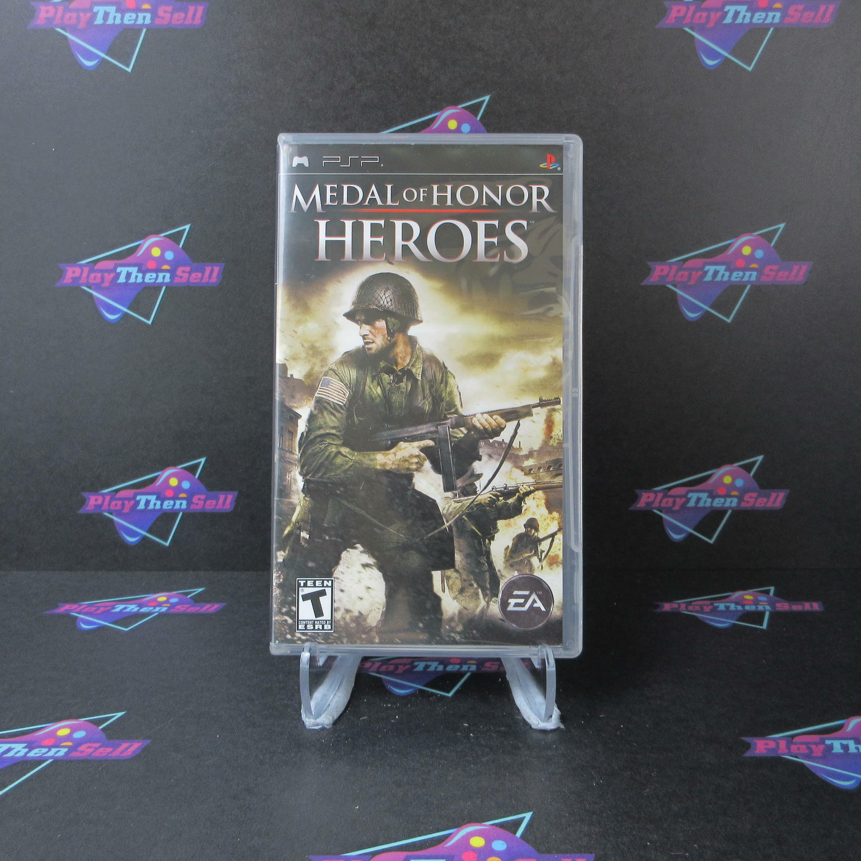 Medal of Honor Heroes Sony PSP GH Disc - Like New