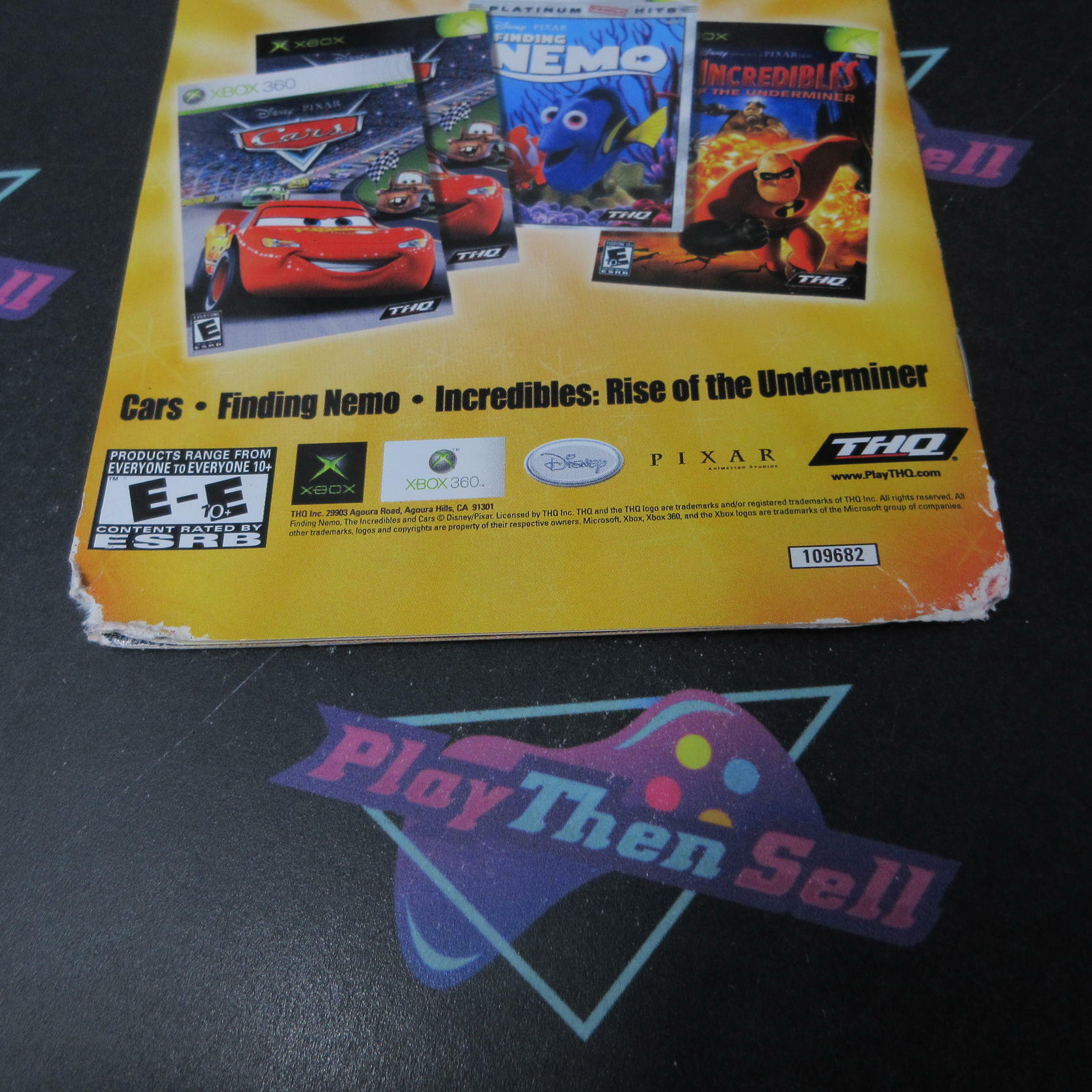 Ratatouille + Movie Ticket Xbox 360 MD Complete CIB - Very Good