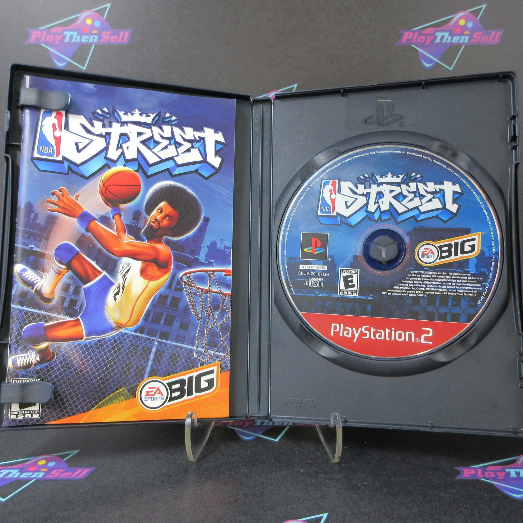 NBA Street + Reg Card GH PS2 PlayStation 2 AD Complete CIB - Very Good