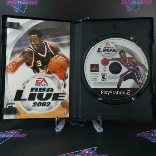 NBA Live 2002 PS2 PlayStation 2 - Like New
