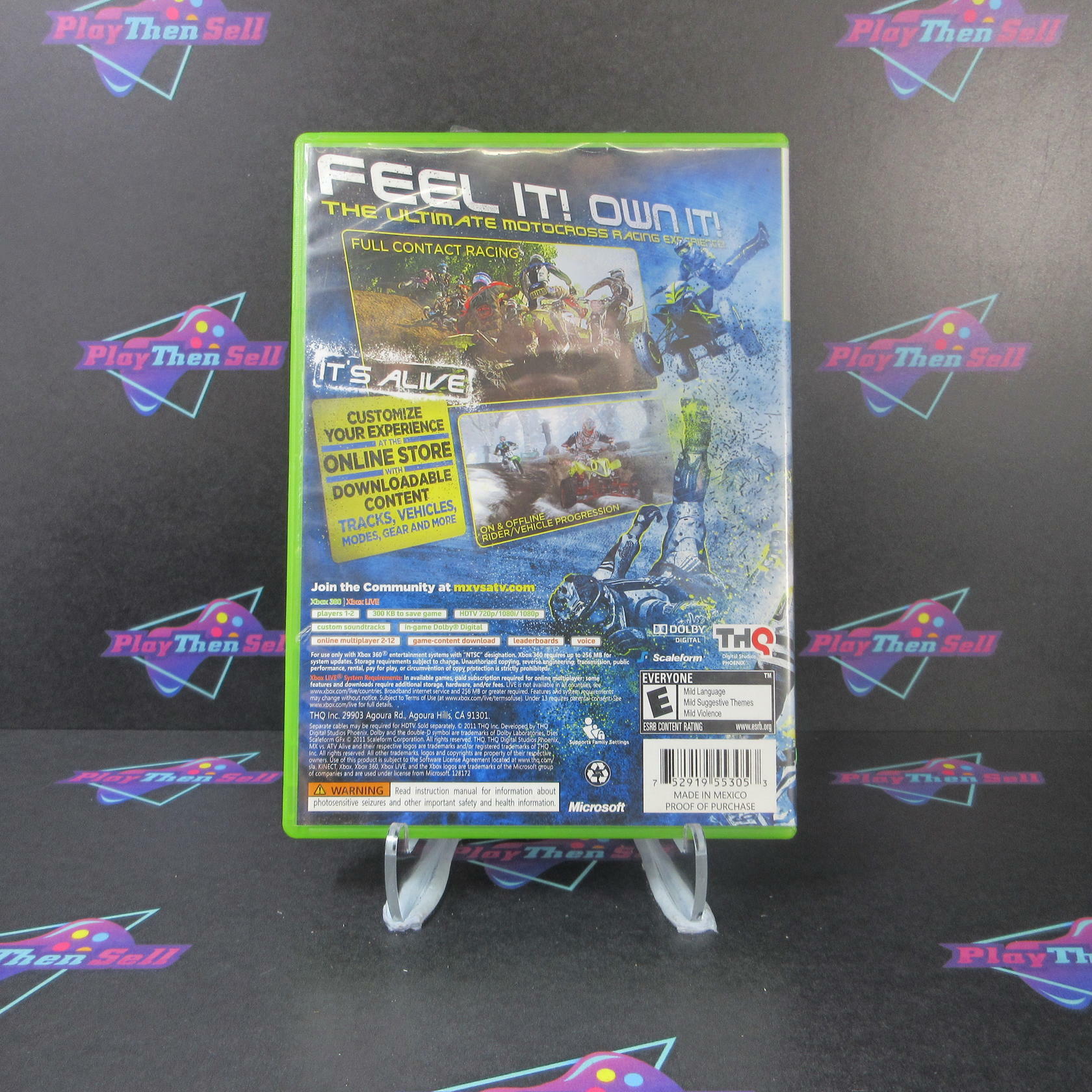 MX vs. ATV Alive Xbox 360 - Very Good