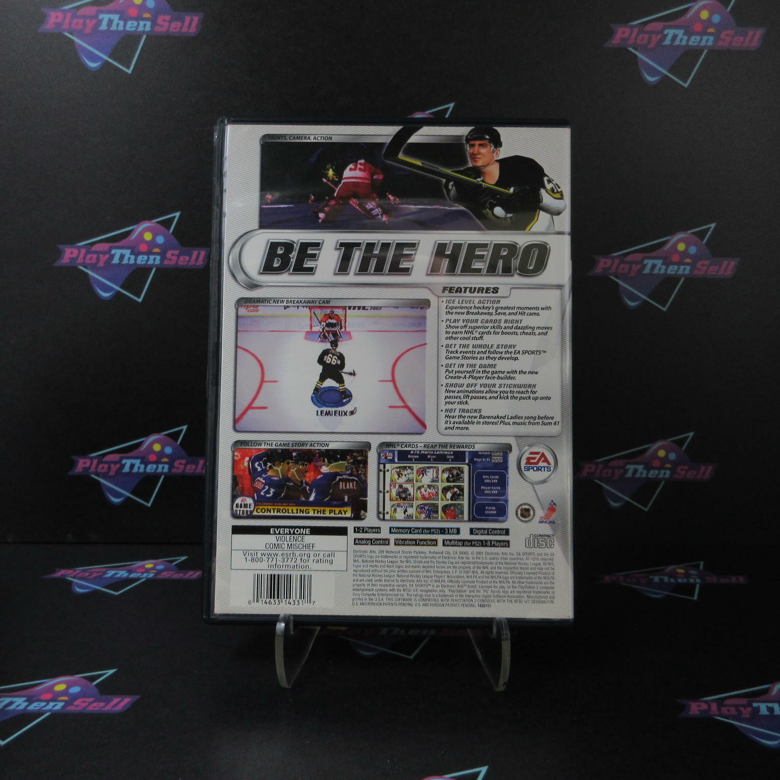 NHL 2002 PS2 PlayStation 2 AD/DD - Very Good