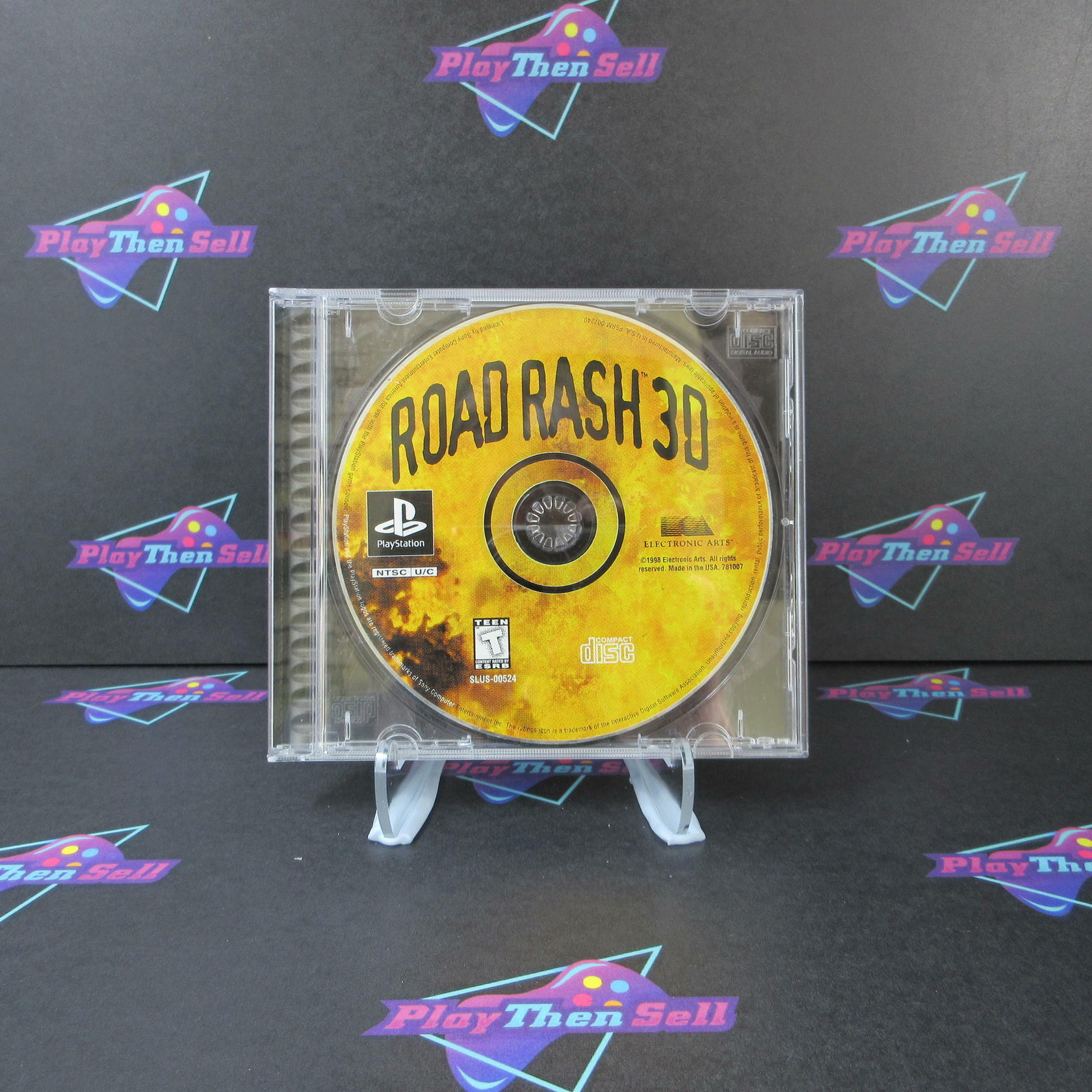 Road Rash 3D PS1 PlayStation 1 - Very Good