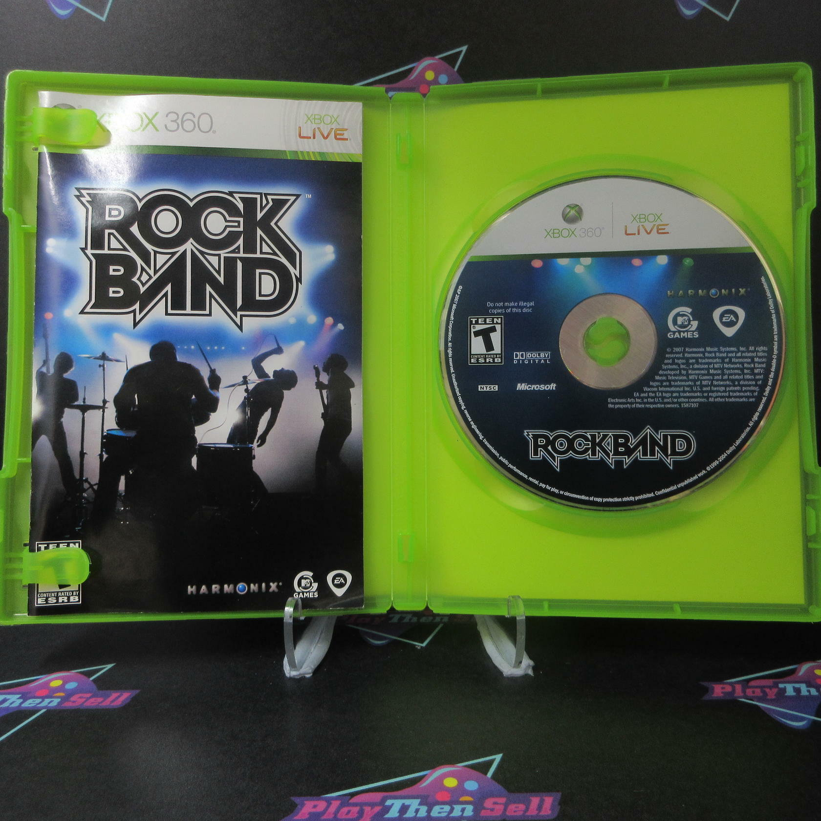 Rock Band Xbox 360 DD Complete CIB - Very Good