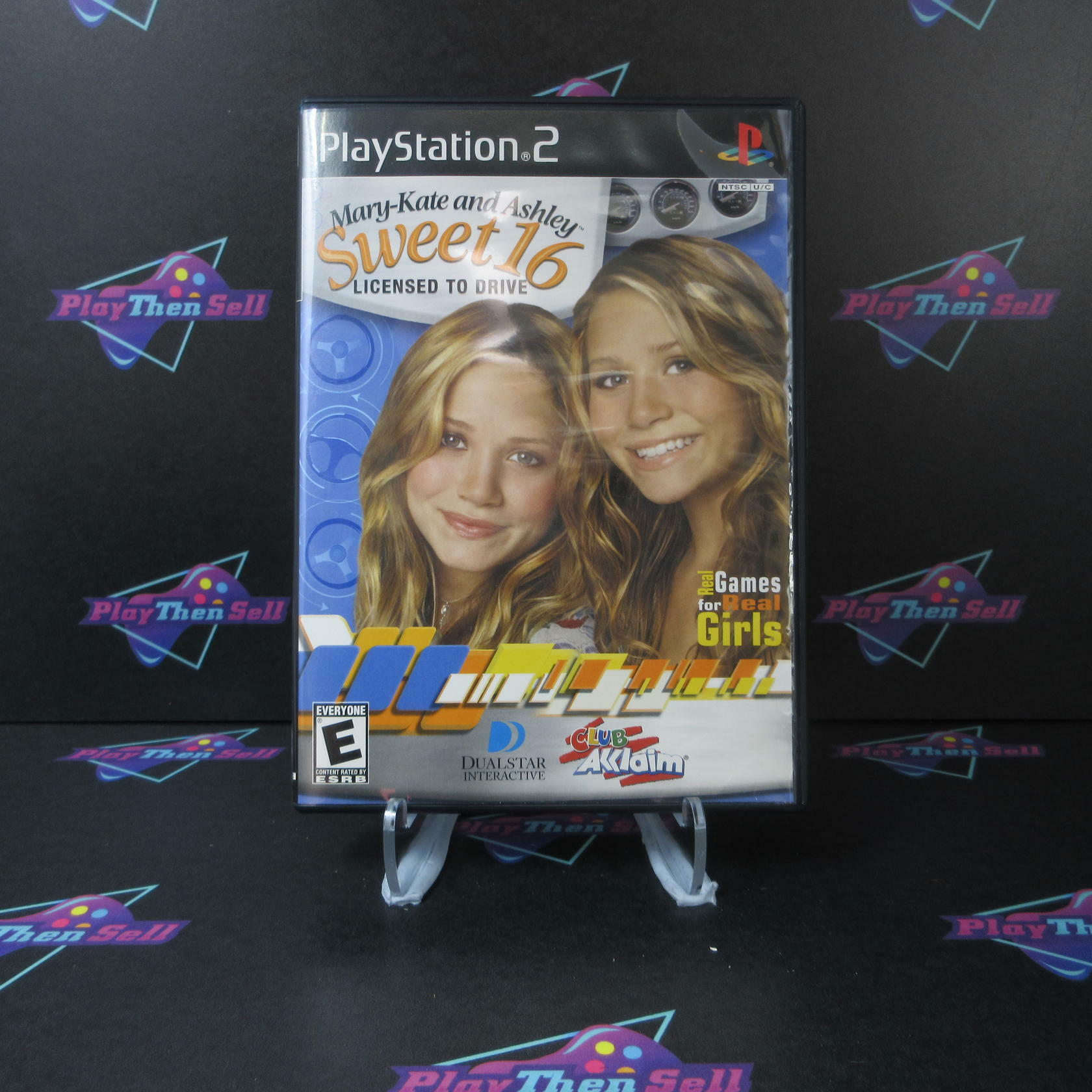 Mary Kate & Ashley Sweet 16 Licensed to Drive PS2 PlayStation 2 + Reg Card AD - Very Good