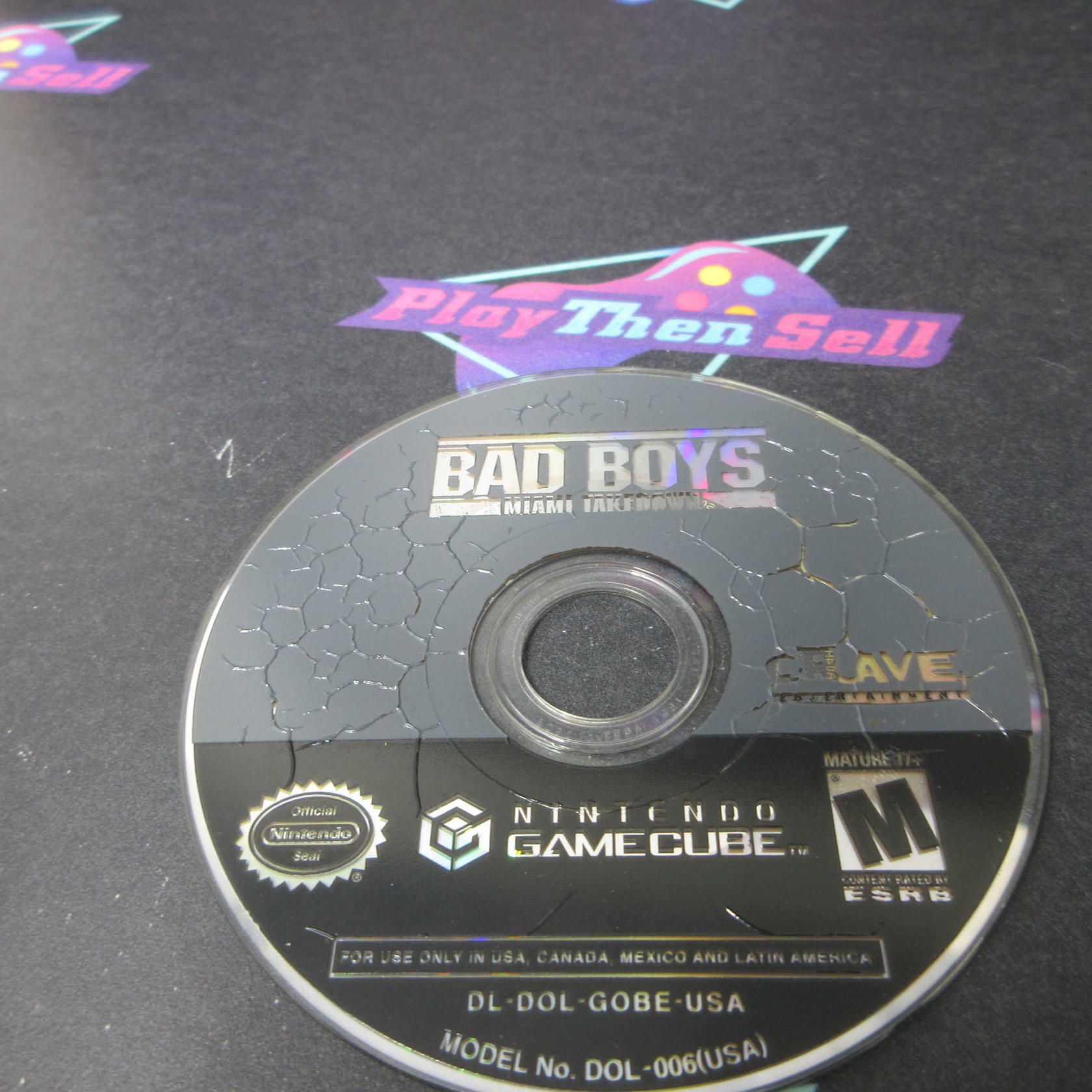 Bad Boys Miami Takedown Nintendo Gamecube DD/NM - Very Good