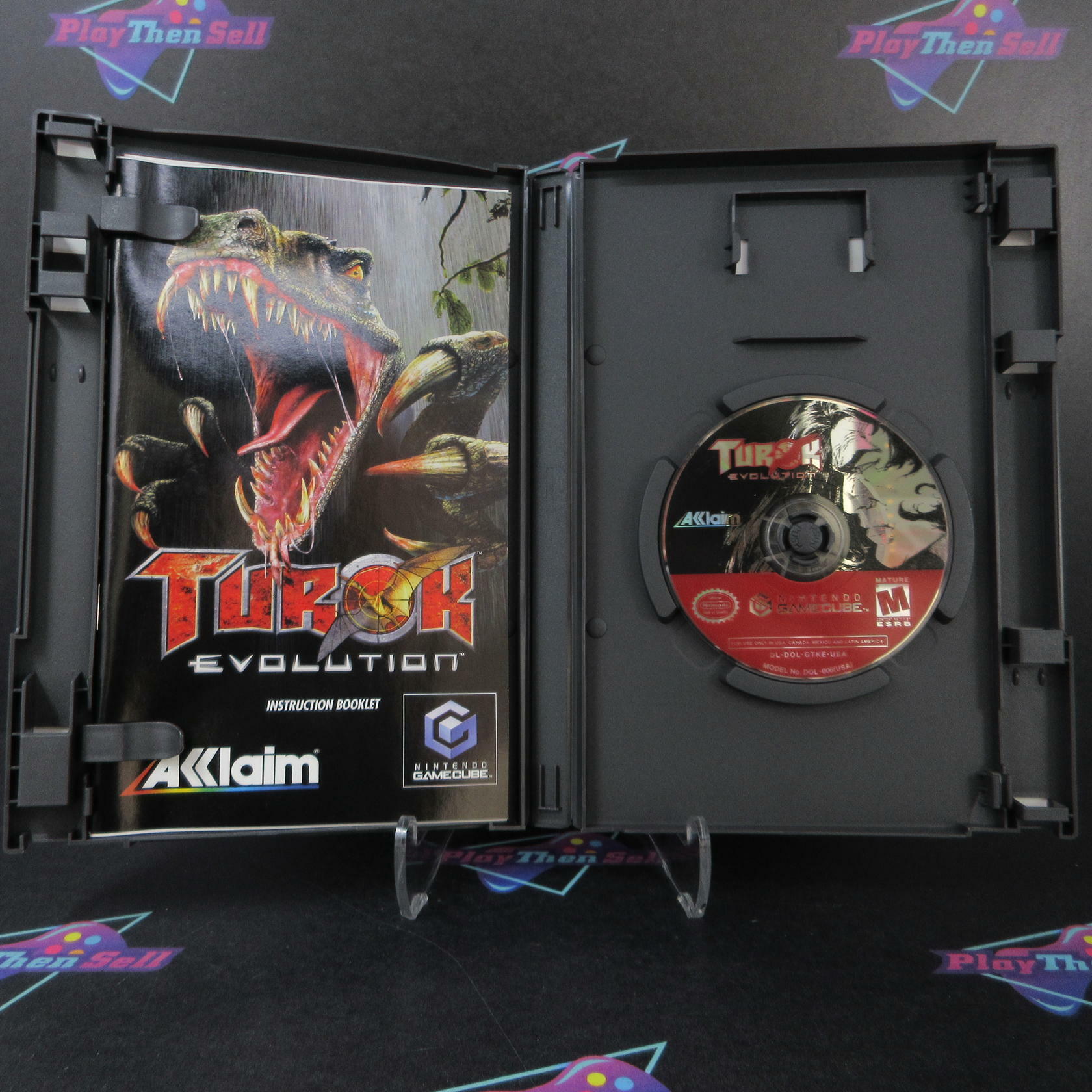 Turok Evolution Nintendo GameCube + Reg Card - Like New