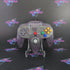 Refurbished - Clear Atomic Purple N64 Nintendo 64 Controller Authentic Excellent - Refurbished
