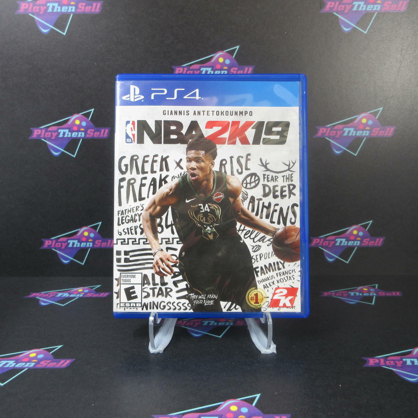 NBA 2K19 PS4 PlayStation 4 Spanish Language LATAM Region Free - Like New