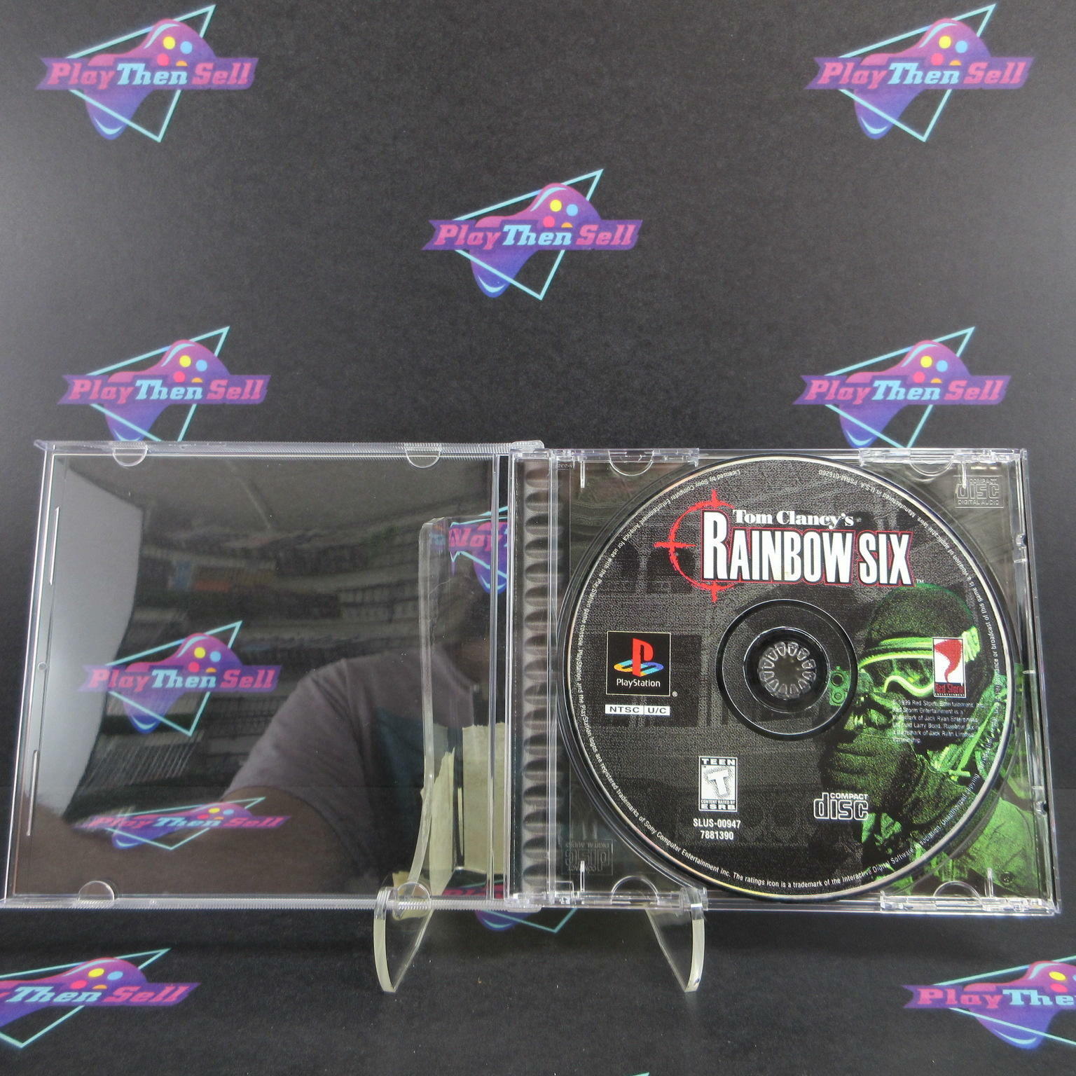 Tom Clancy's Rainbow Six PS1 PlayStation 1 - Very Good