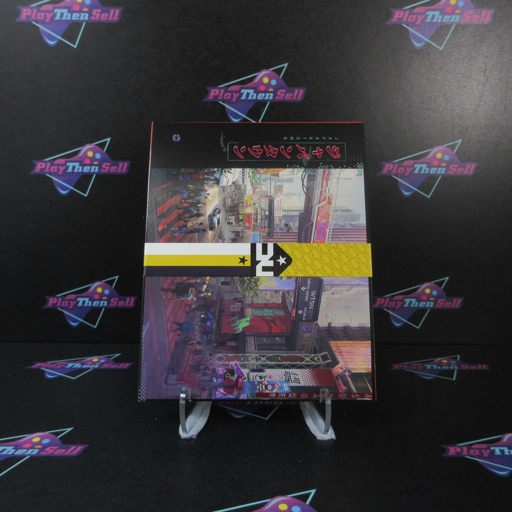 Cyberpunk 2077 PS4 PlayStation 4 + Sleeve/Stickers/Map - Like New
