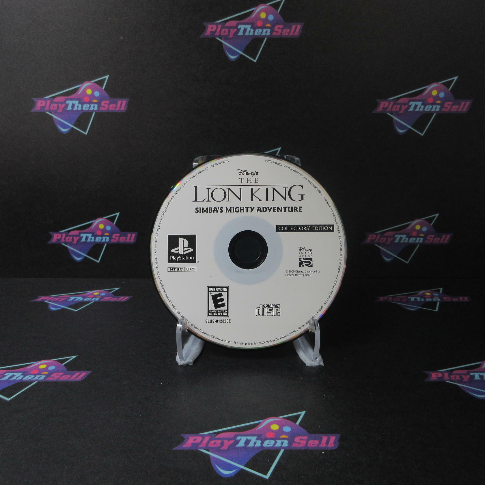 Lion King 2 Simbas Mighty Adventure Collectors ED PS1 PlayStation 1 Disc Only - Very Good