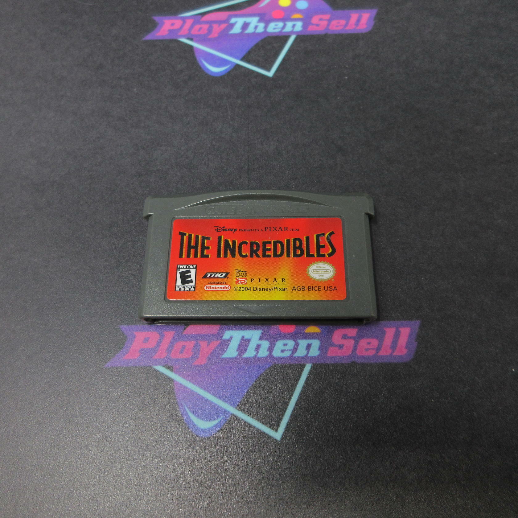 The Incredibles Nintendo Gameboy Advance Cart Only Authentic / Tested - Very Good