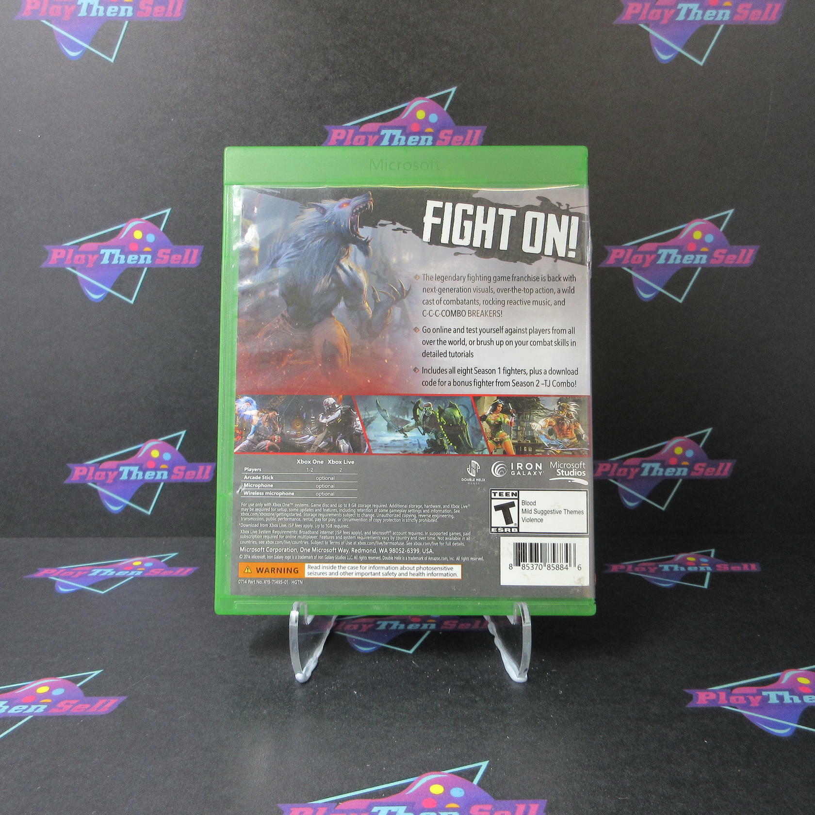Killer Instinct Combo Breaker Pack Xbox One AD Complete CIB - Very Good