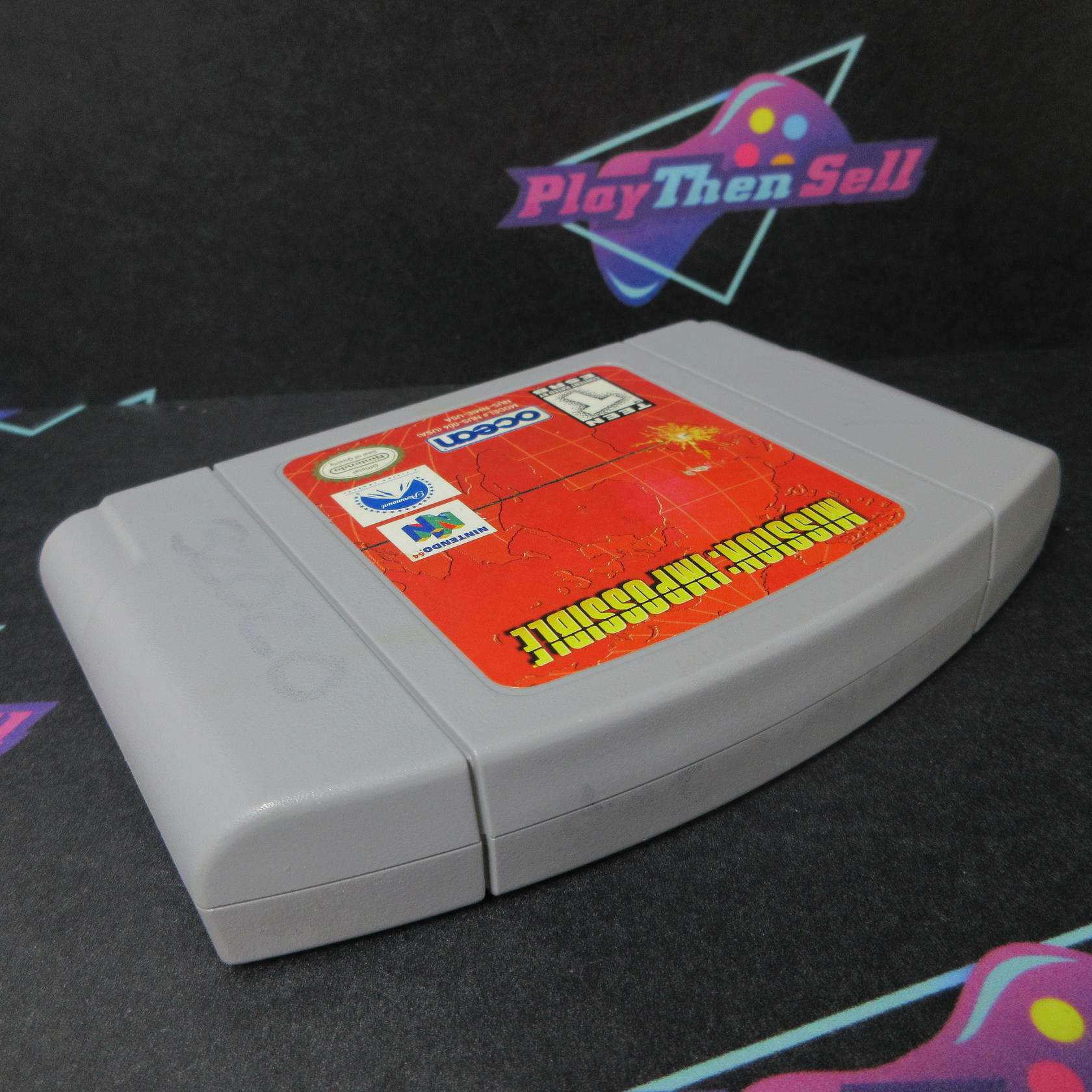 Mission Impossible Nintendo 64 N64 Cartridge Only AD Authentic / Tested - Very Good