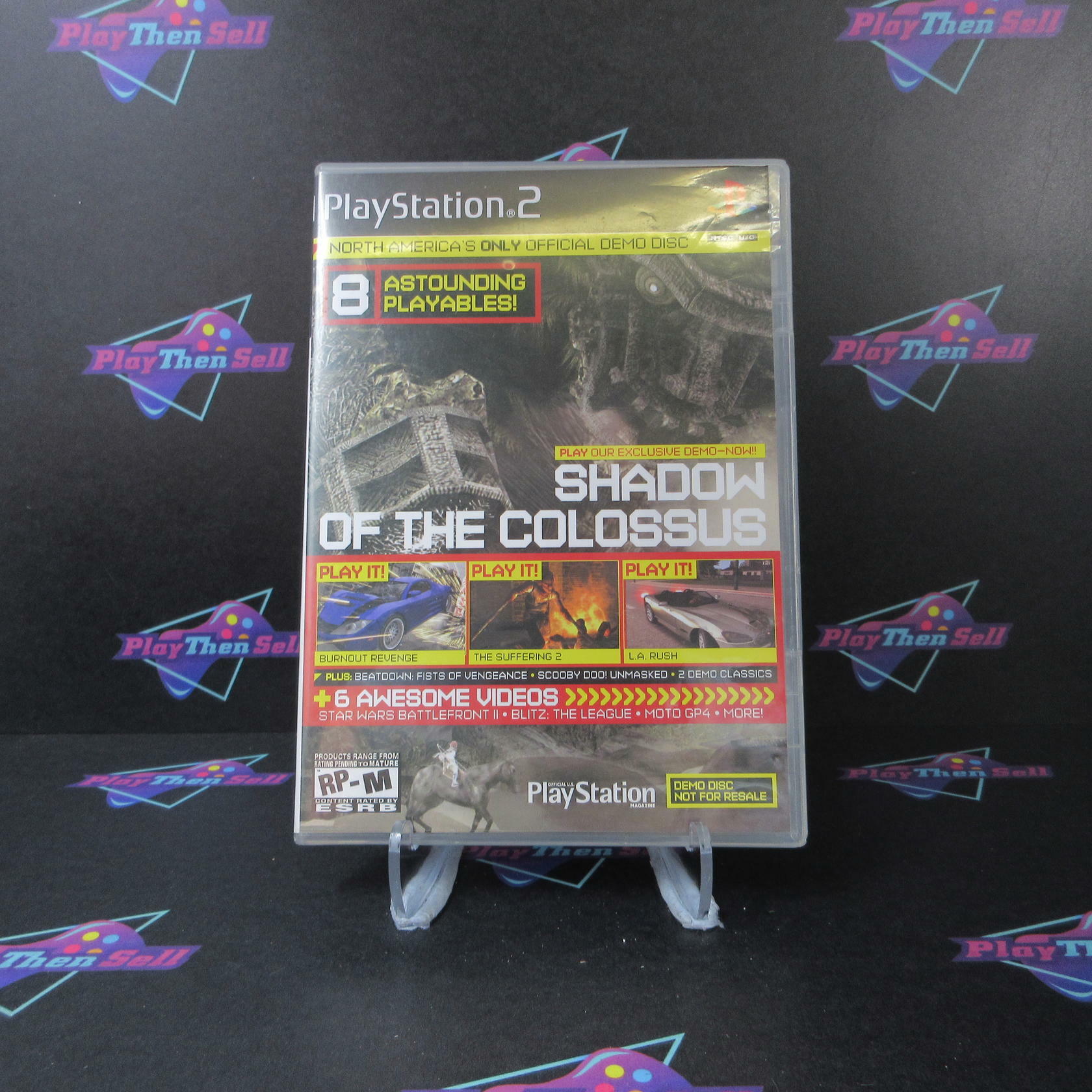 PlayStation Magazine issue #97 Demo Disc PS2 PlayStation 2 - Like New