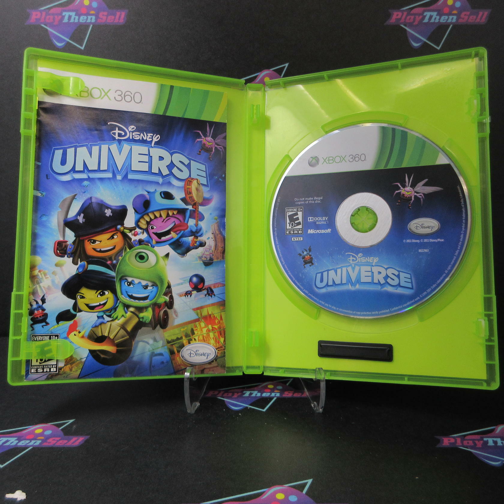 Disney Universe + Poster Xbox 360 AD/DD Complete CIB - Very Good