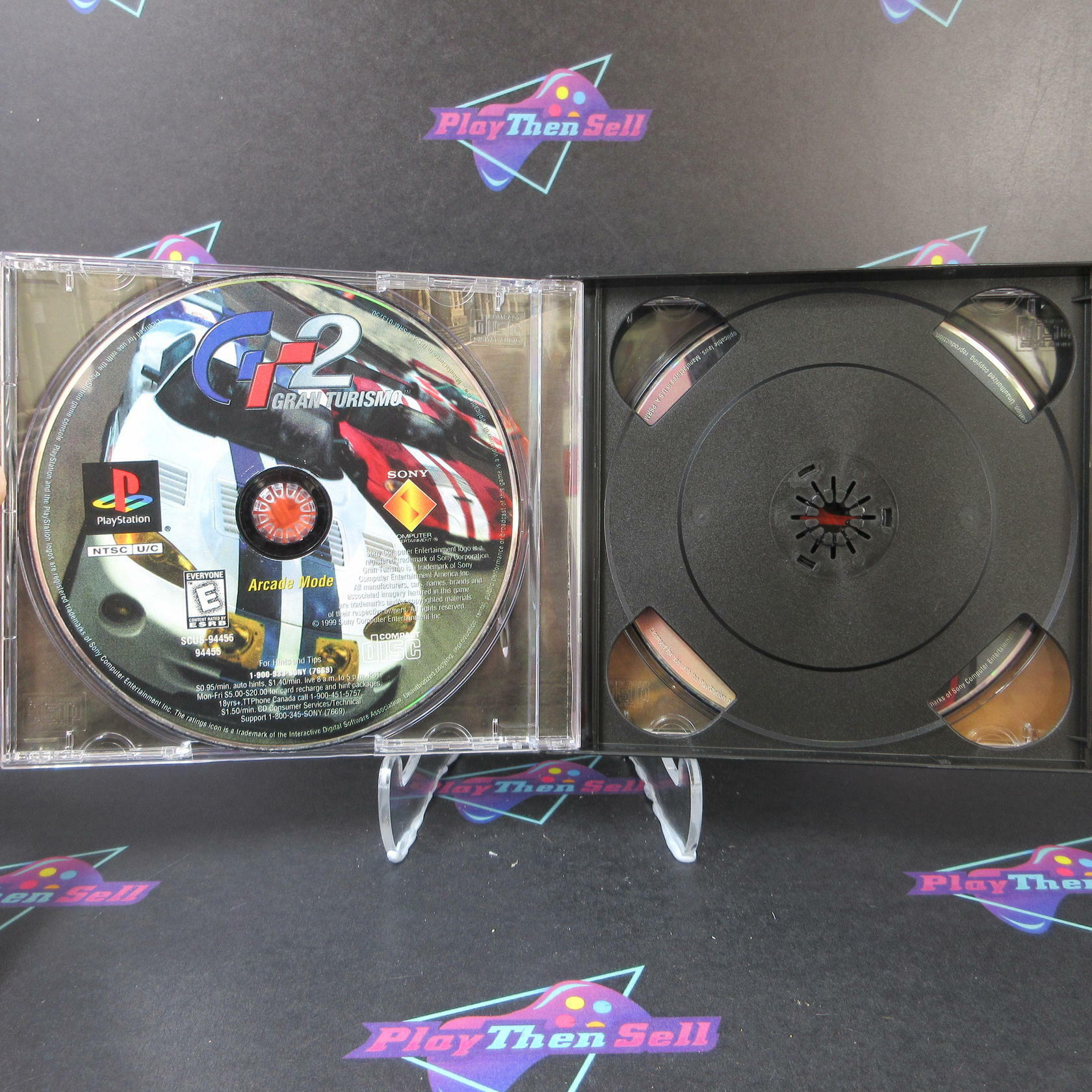 Gran Turismo 2 PS1 PlayStation 1 AD/NM - Very Good