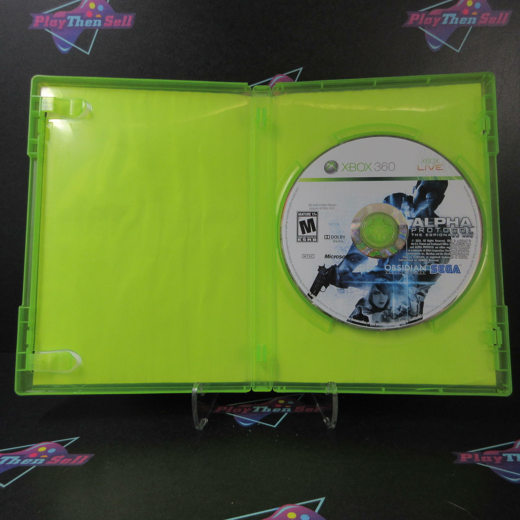 Alpha Protocol The Espionage RPG Xbox 360 AD/NM - Very Good